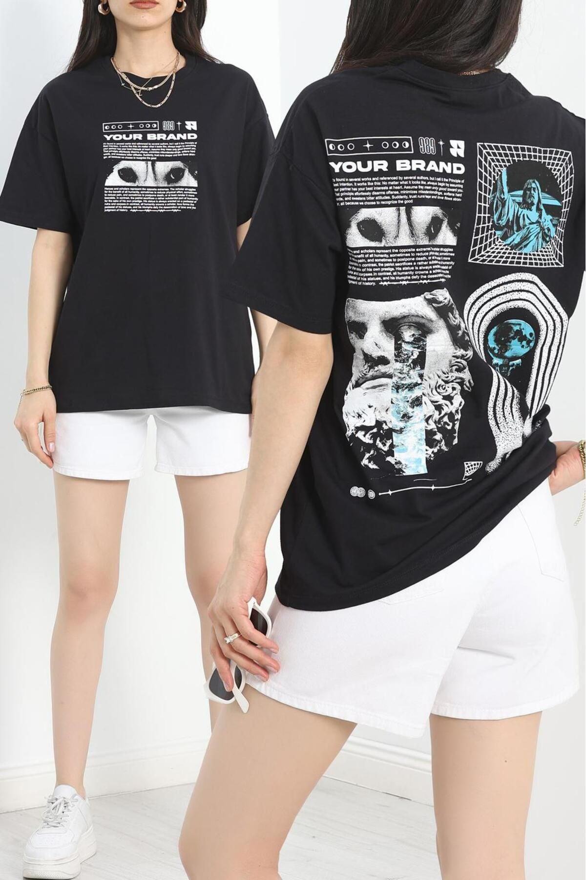 RENK RENK OUTLET YC20 YOUR BRAND BSK TSHIRT