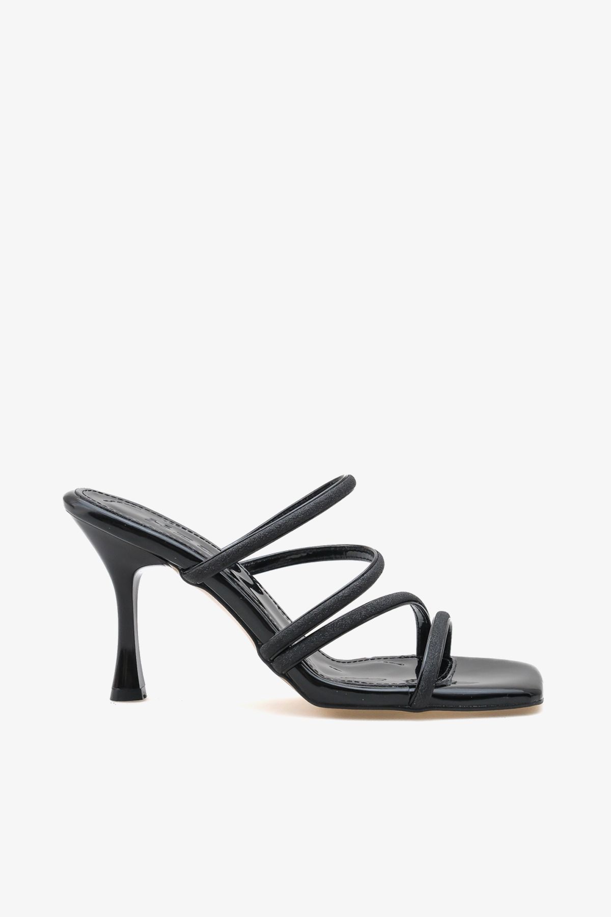 Liza Shoes CARA Kadın Parlak Abiye Terlik A026-K339