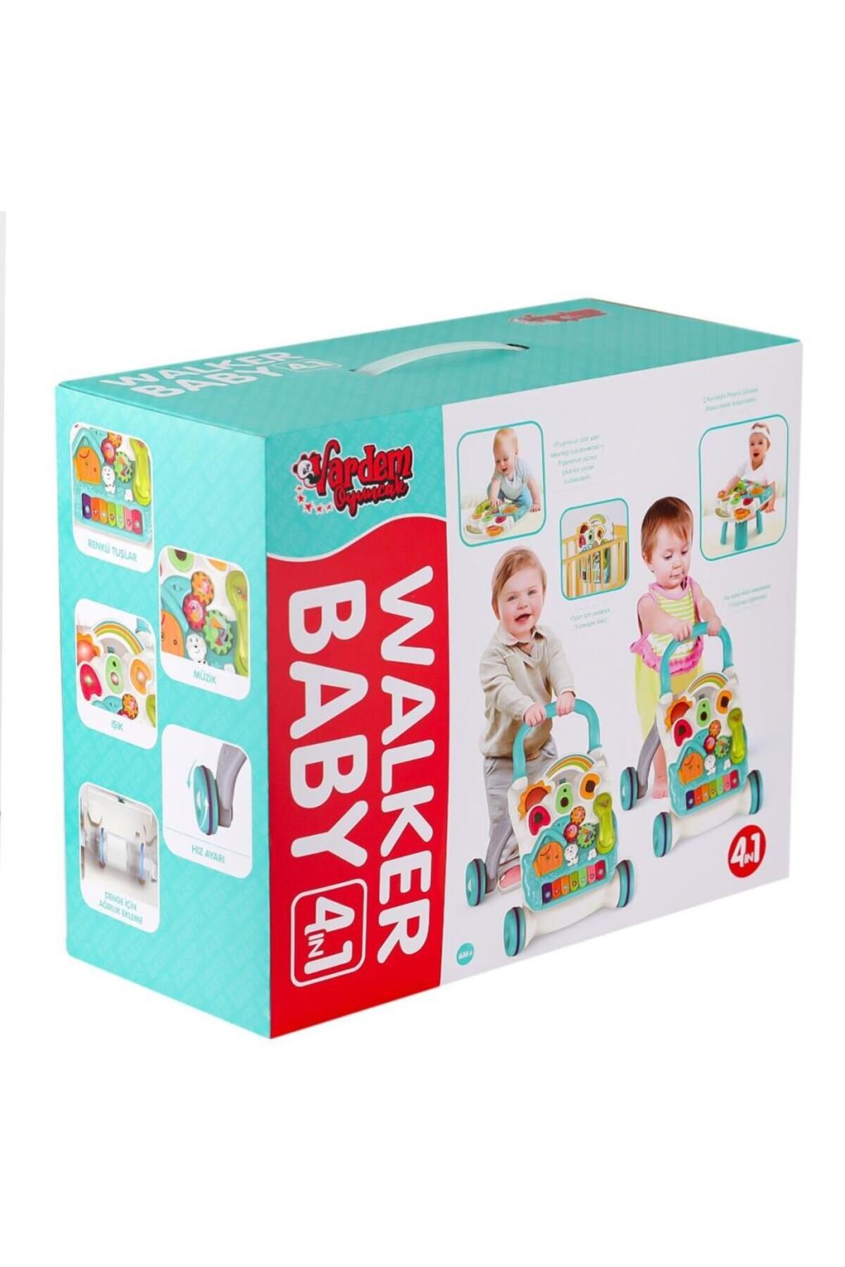 NW NessiWorld Nessiworld BIB-6017 Pianolu Yürüme Arkadaşı 4IN1