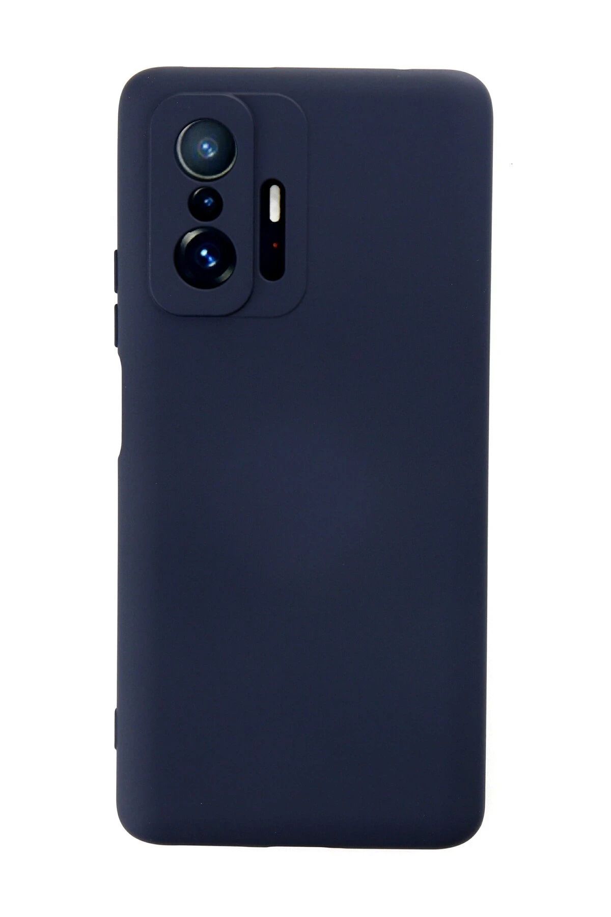cepmoda Mi 11T / 11T PRO Uyumlu Telefon Kılıfı - Lansman, iÇi Süet/Kadife, Soft - LACİVERT