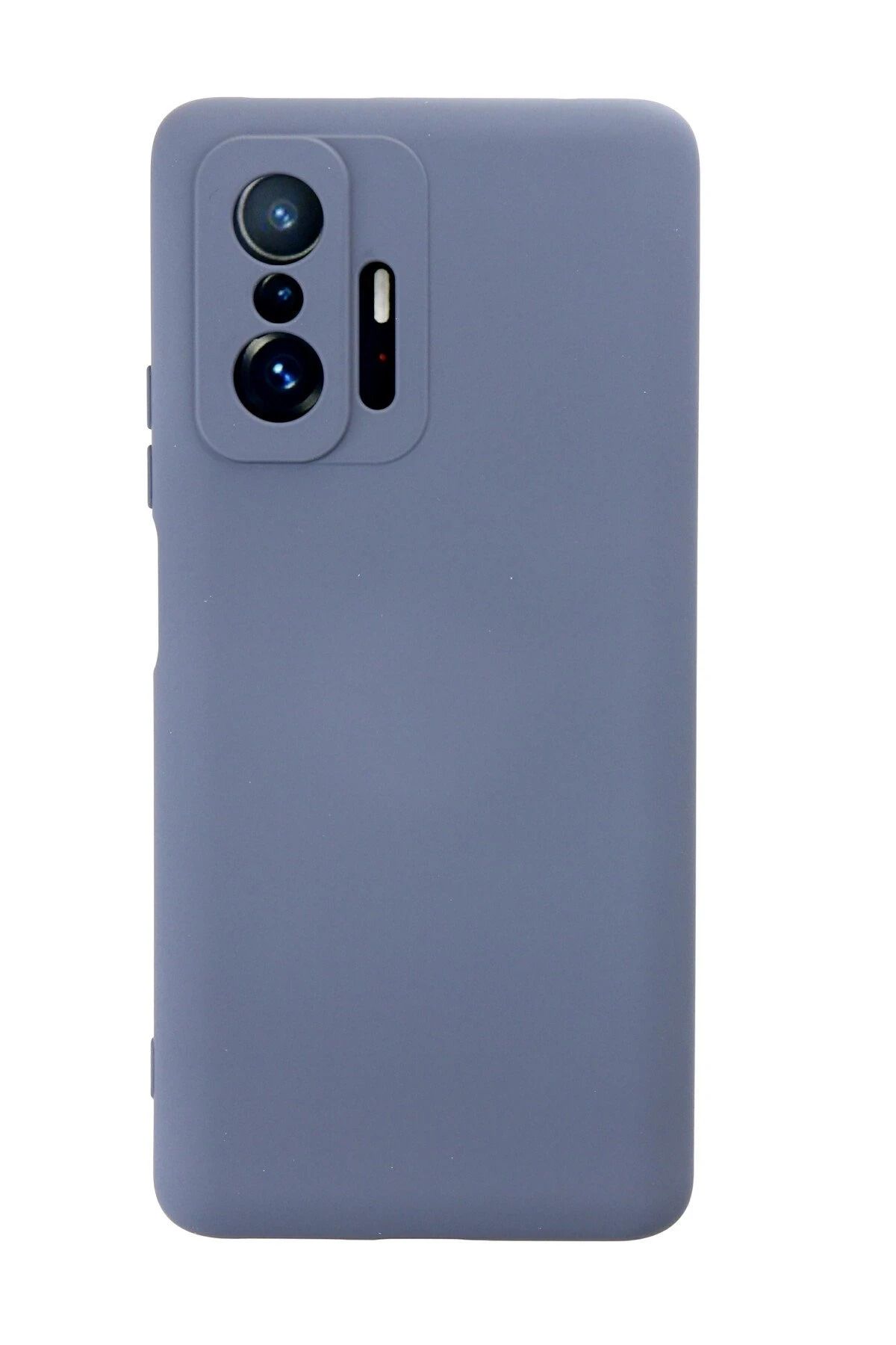cepmoda Mi 11T / 11T PRO Uyumlu Telefon Kılıfı - Lansman, iÇi Süet/Kadife, Soft - GRİ