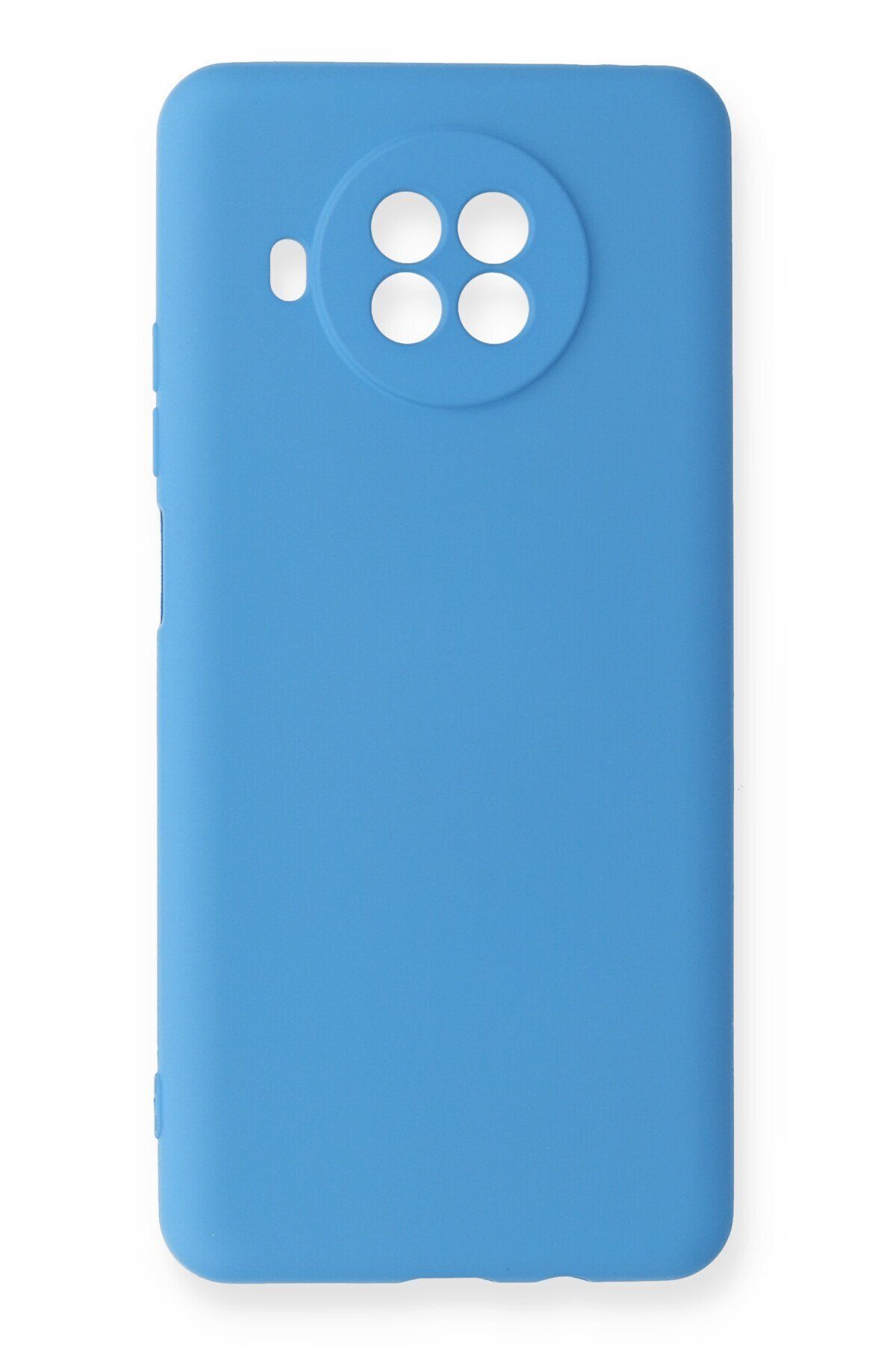 cepmoda Xiaomi Mi 10T Lite Telefon Kılıfı - Lansman, iÇi Süet/Kadife, Soft v2 - MAVİ