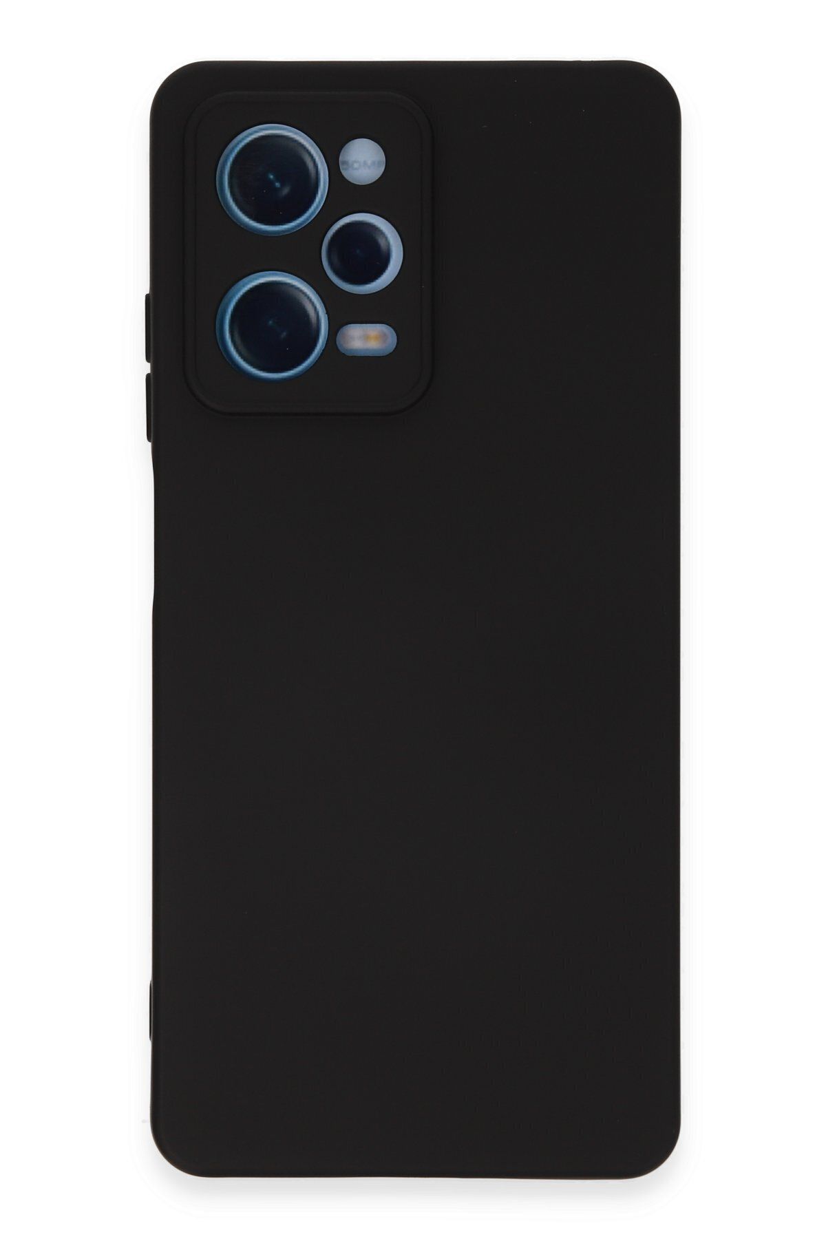cepmoda Xiaomi Redmi Note 12 Pro 5G Uyumlu Telefon Kılıfı - Lansman, iÇi Süet/Kadife, Soft - SİYAH