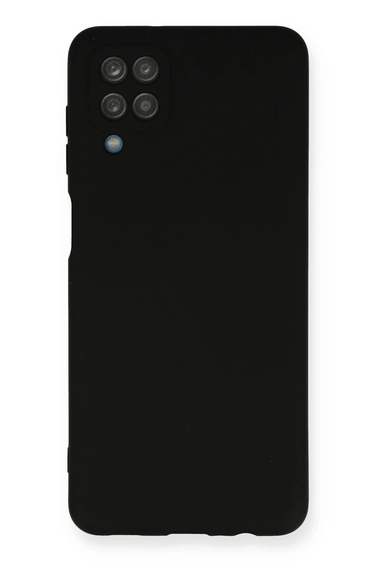cepmoda Samsung Galaxy A12 / M12 Uyumlu Telefon Kılıfı - Lansman, iÇi Süet/Kadife, Soft - SİYAH