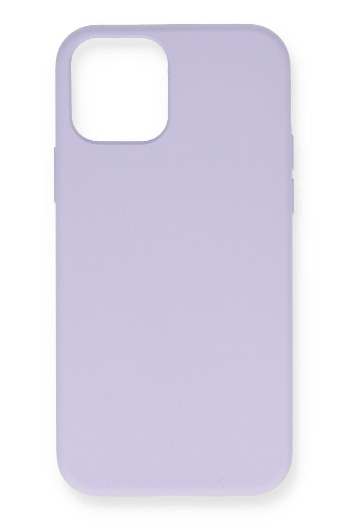 cepmoda iPhone 12 Mini Uyumlu Telefon Kılıfı - Lansman, iÇi Süet/Kadife, Soft - LİLA
