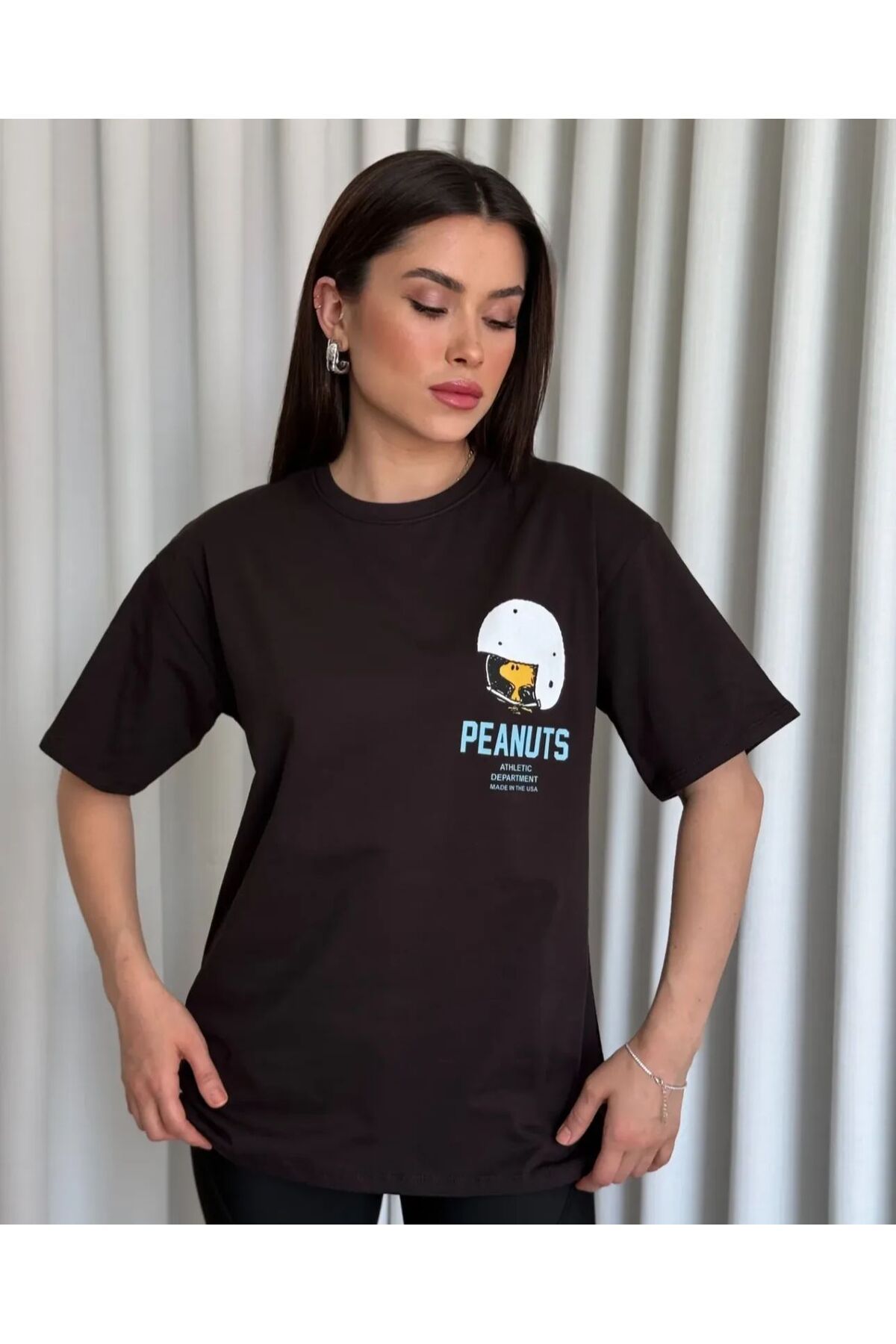 RENK RENK OUTLET YS153 PEANUTS BSK TSHIRT