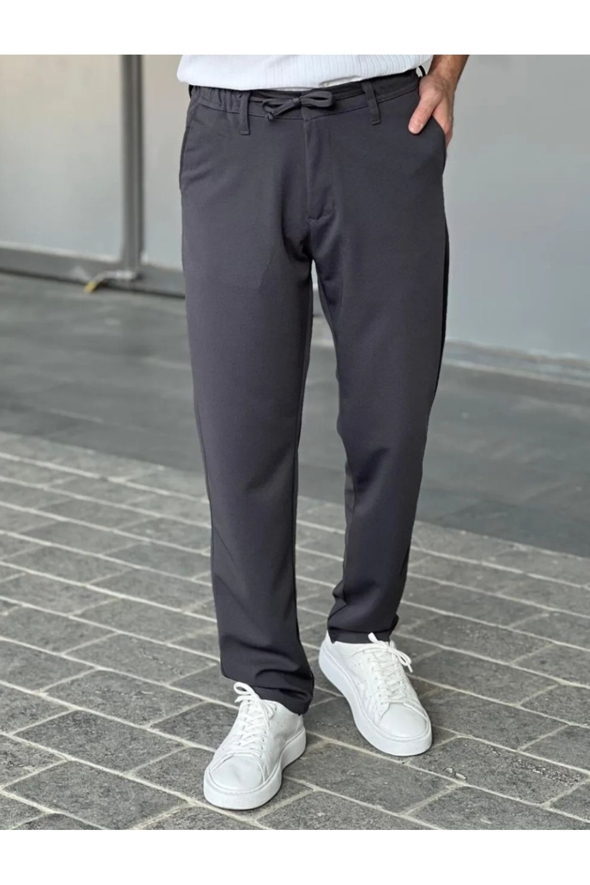Man Yeni Sezon Dizmar Micro İpli Casual Pantolon