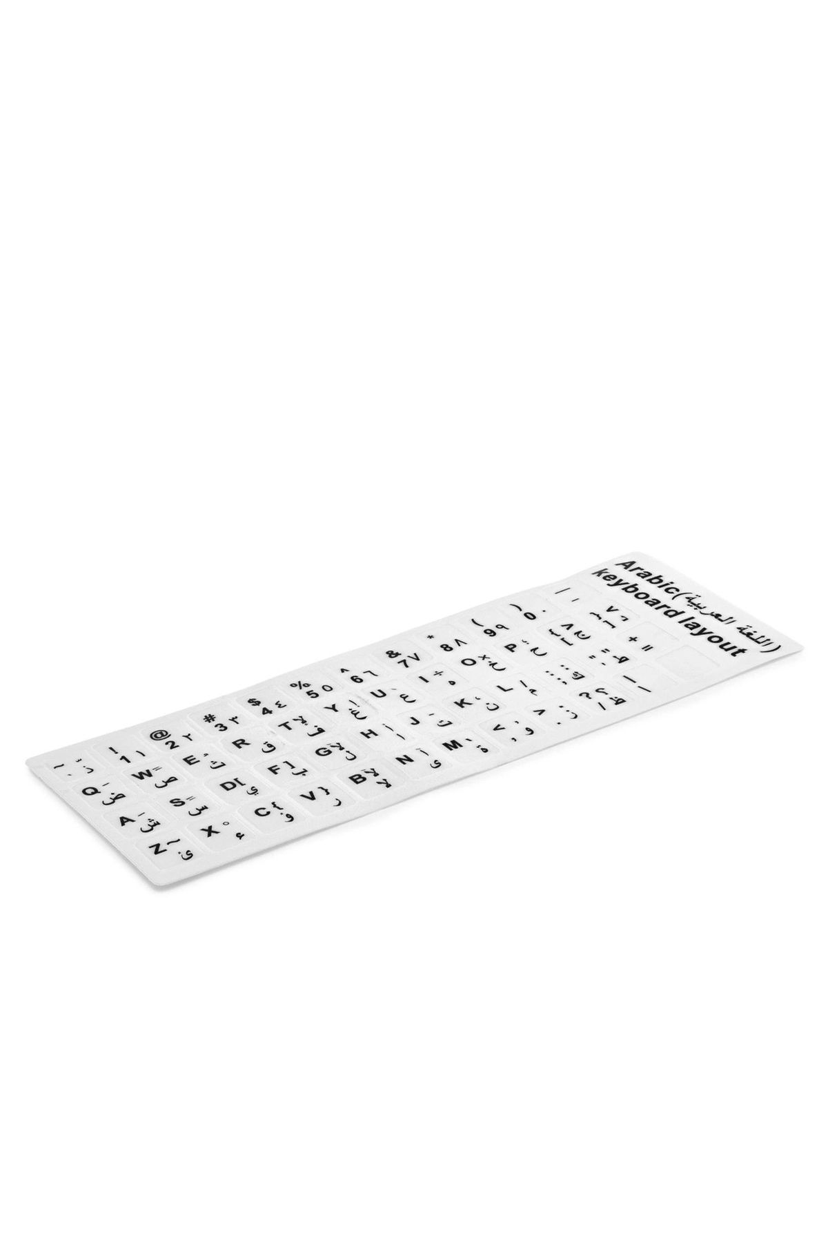 OurStyles Klavye Stıcker Tuş Takımı Arapça Q Beyaz HDX8261