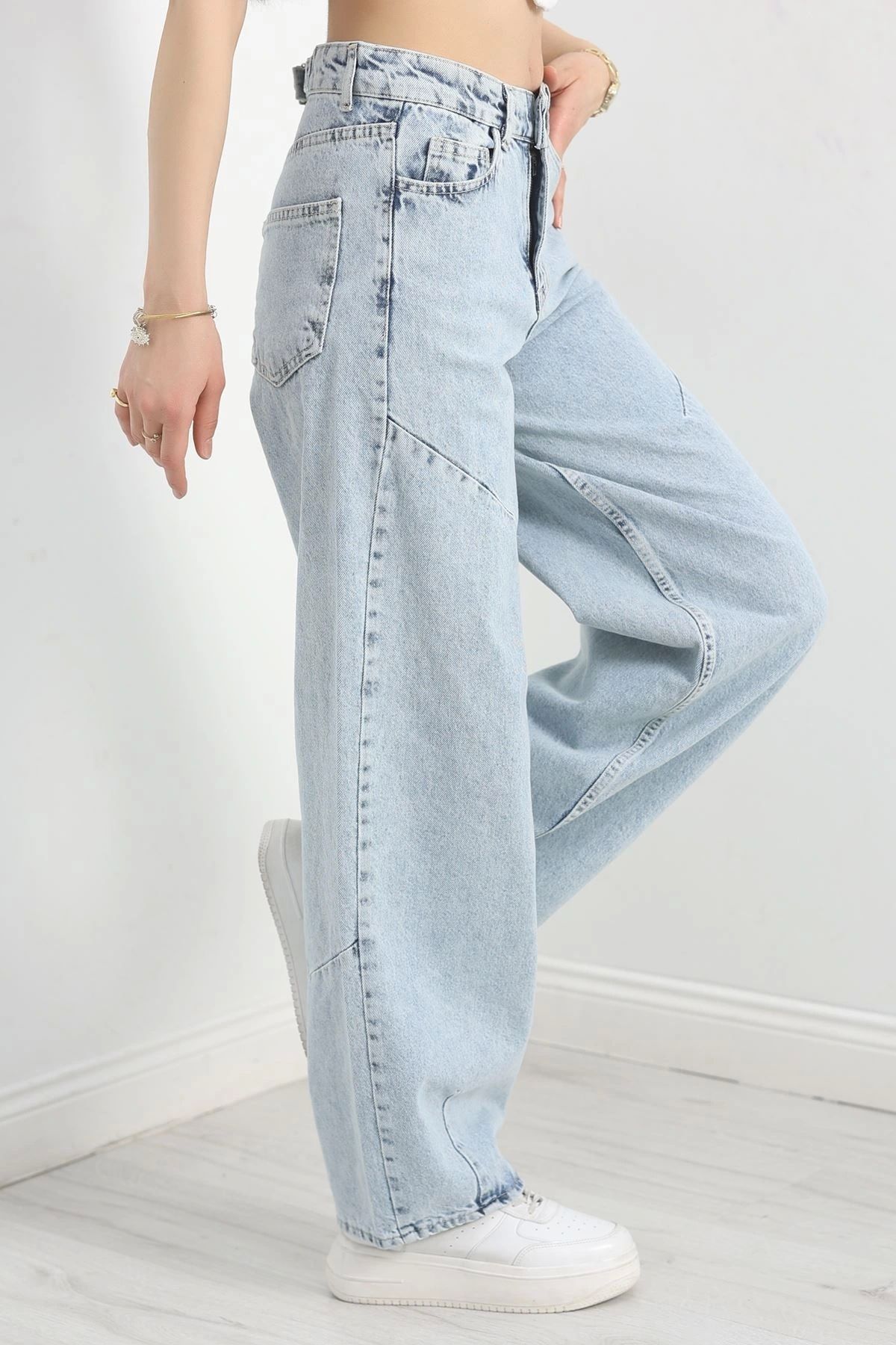 OurStyles Baggy Jean Kot Pantolon Buzmavi2 - 20891.1184.
