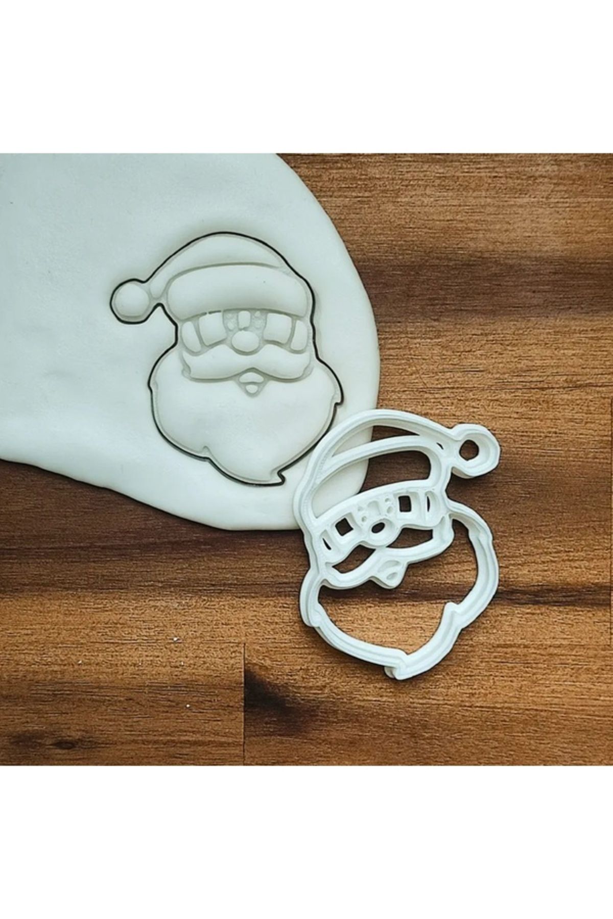 Biparca Store Noel Baba Santa Claus Kurabiye Kalıbı Ve Şeker Hamuru Kalıbı