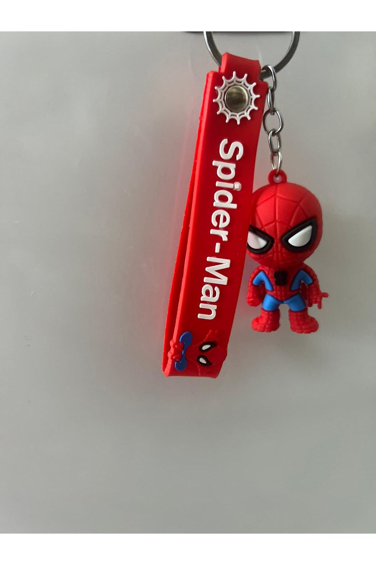 demirosa SPİDER-MAN SİLİKON ANAHTARLIK & ÇANTA AKSESUARI