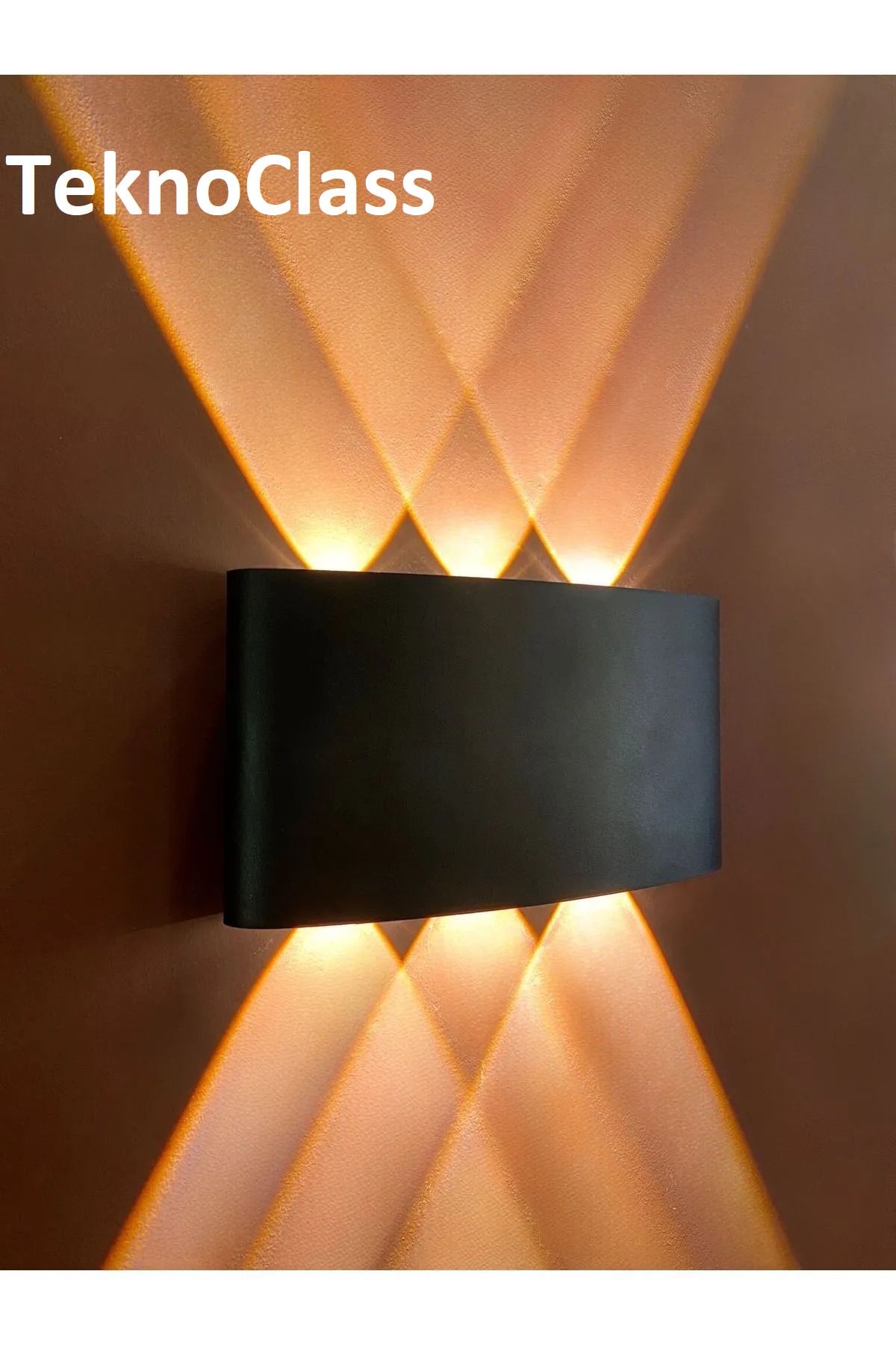 TeknoClass Dekoratif Çift Taraflı Led Aplik Günışığı Modern Led Aplik Şık Tasarım