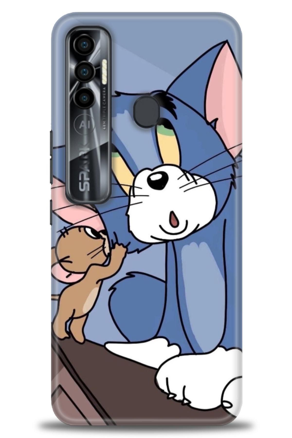 TECNO Spark 7 Pro İle Uyumlu HD Baskılı Kılıf - Karışık Seri - 583