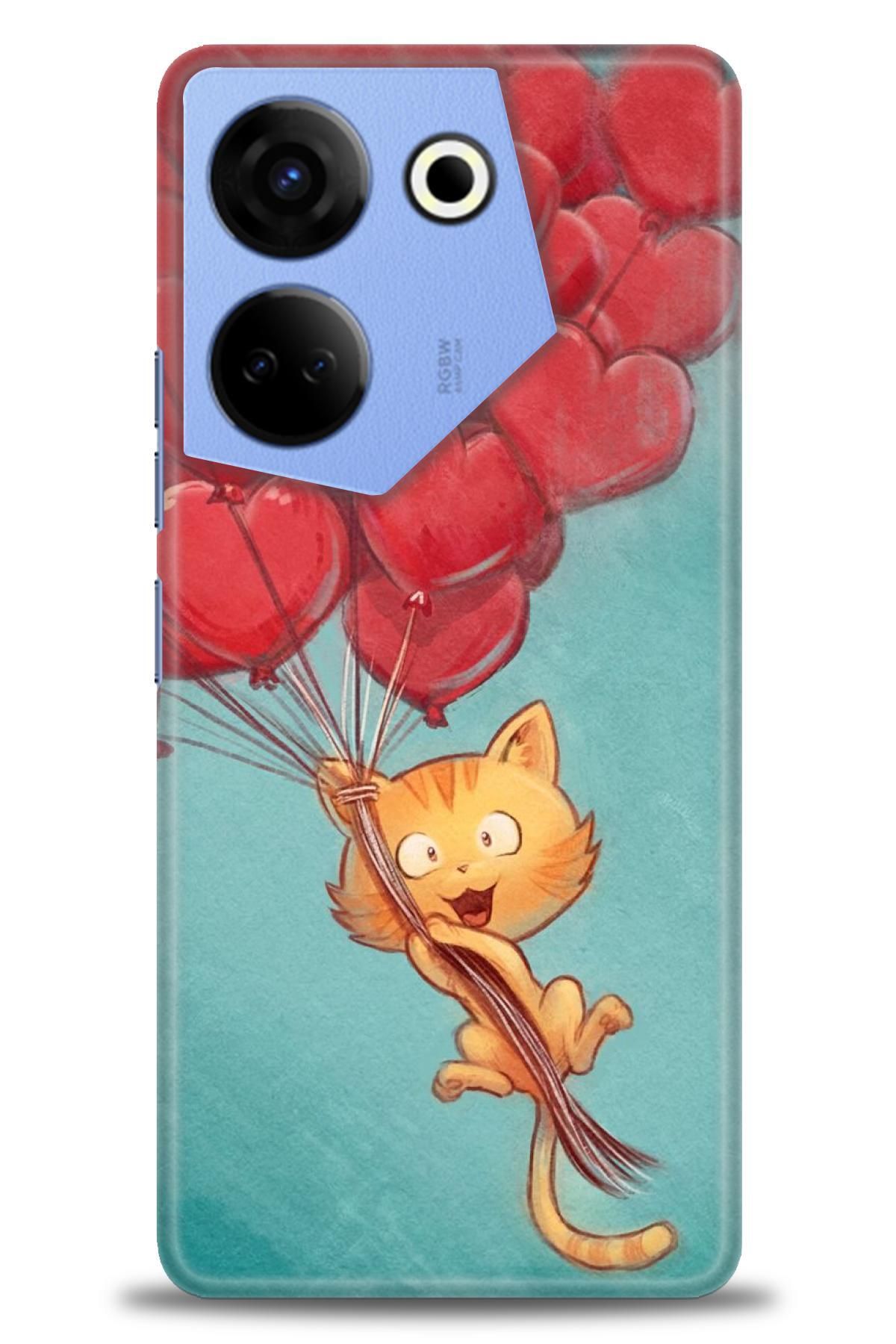 TECNO Camon 20 Pro 4G (CK7n)İle Uyumlu HD Baskılı Kılıf - Karışık Seri - 513