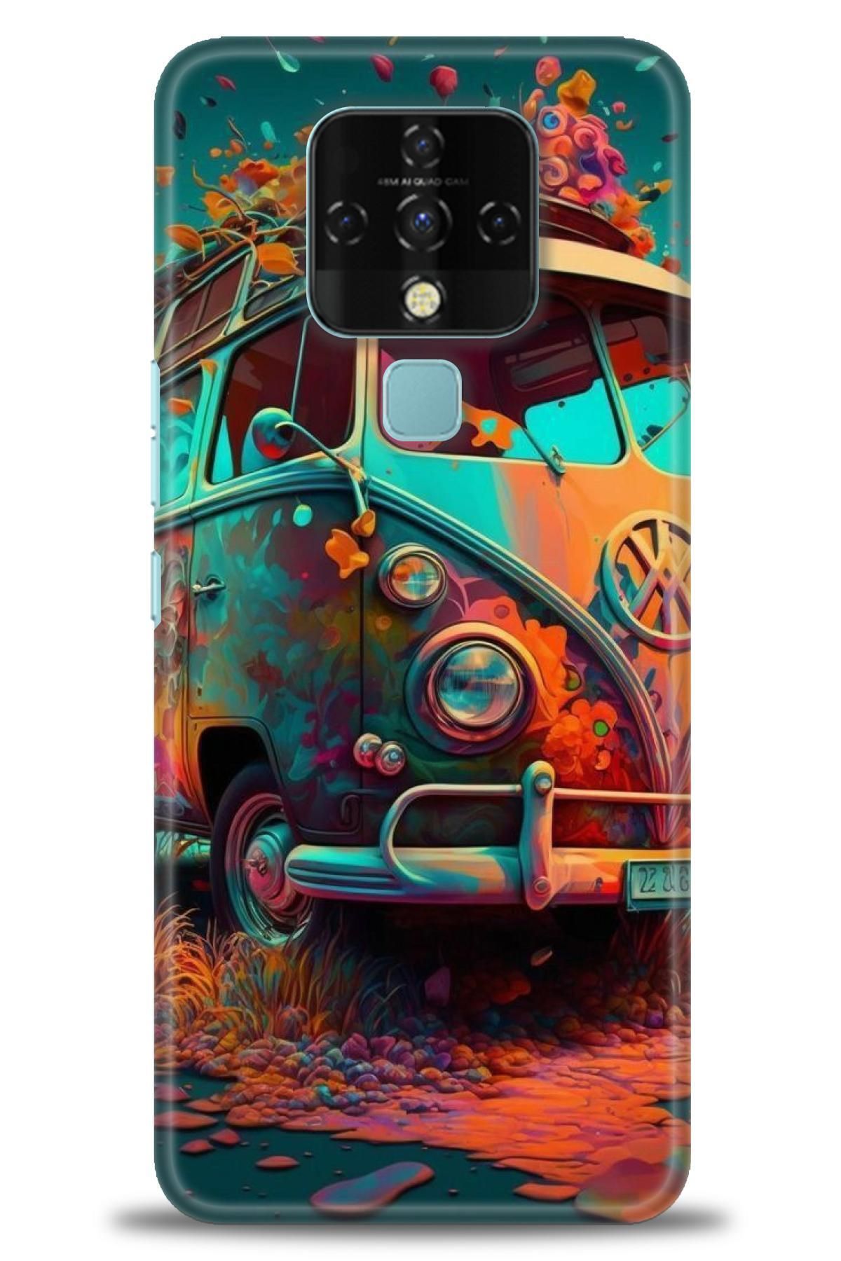 TECNO Camon 16 (CE7j) İle Uyumlu HD Baskılı Kılıf - Karışık Seri - 573