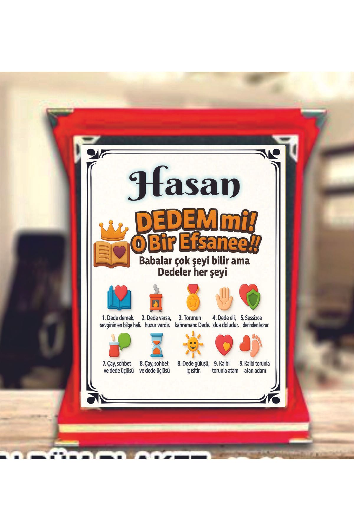 sıradışıhediyem dede plaket babala rherşeyi bilir dedeler herşeyi plaket dedeye hediye babalar günü