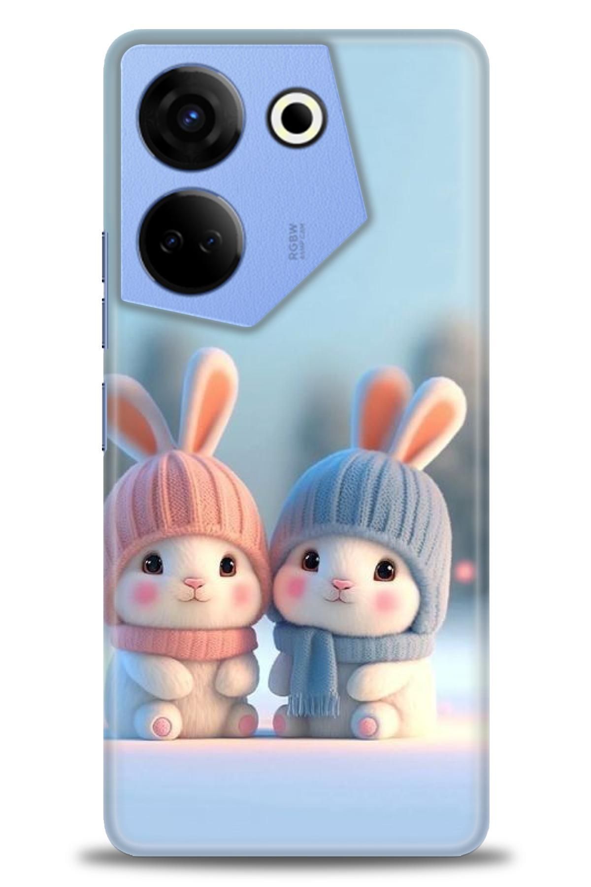 TECNO Camon 20 Pro 4G (CK7n)İle Uyumlu HD Baskılı Kılıf - Karışık Seri - 193