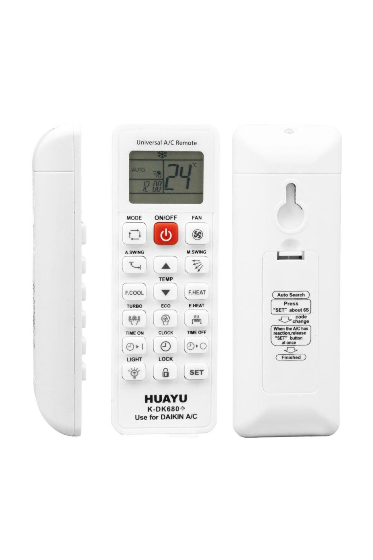 HUAYU Daikin K-DK680 Universal Akıllı Klima Kumandası