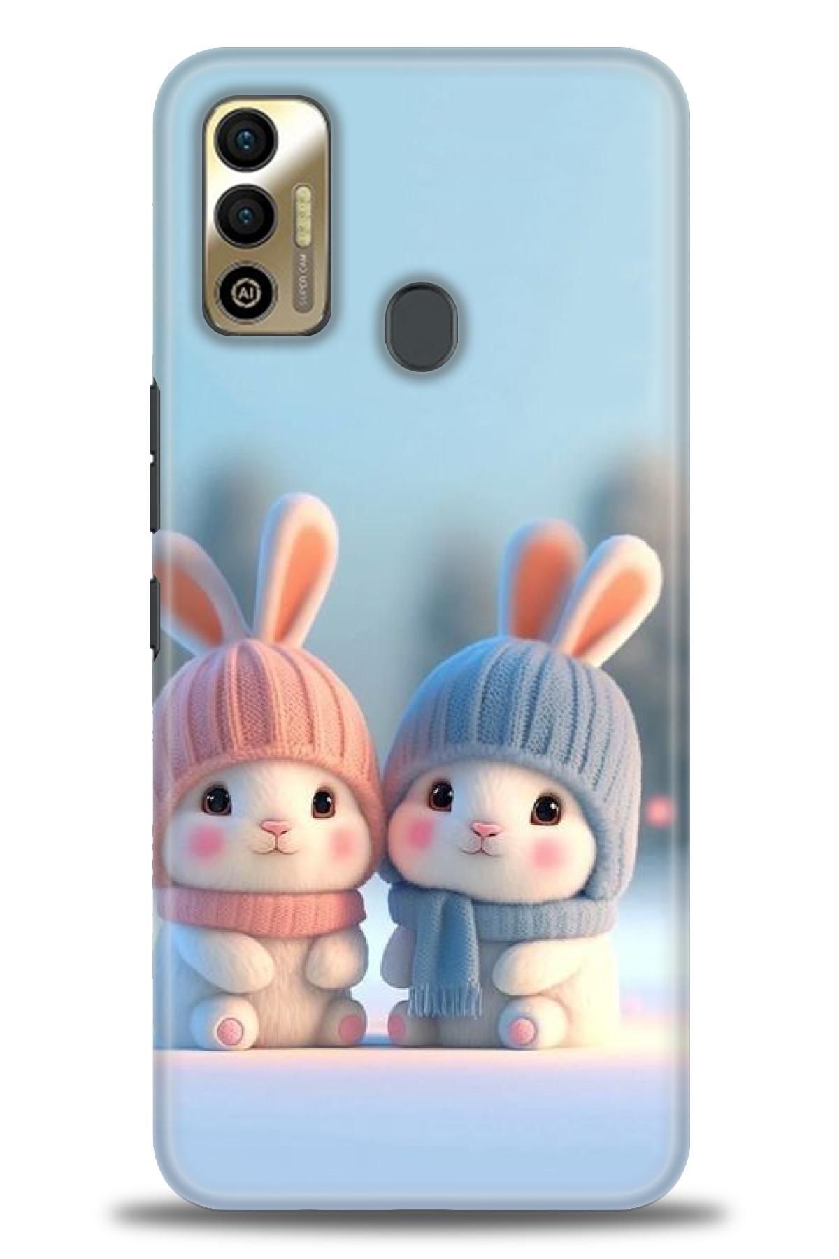 TECNO Spark 7 / 7T İle Uyumlu HD Baskılı Kılıf - Karışık Seri - 193
