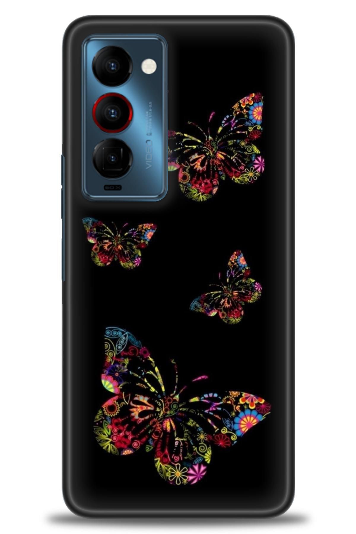 TECNO Camon 18 Premier (CH9n) Premier İle Uyumlu HD Baskılı Kılıf - Karışık Seri - 23
