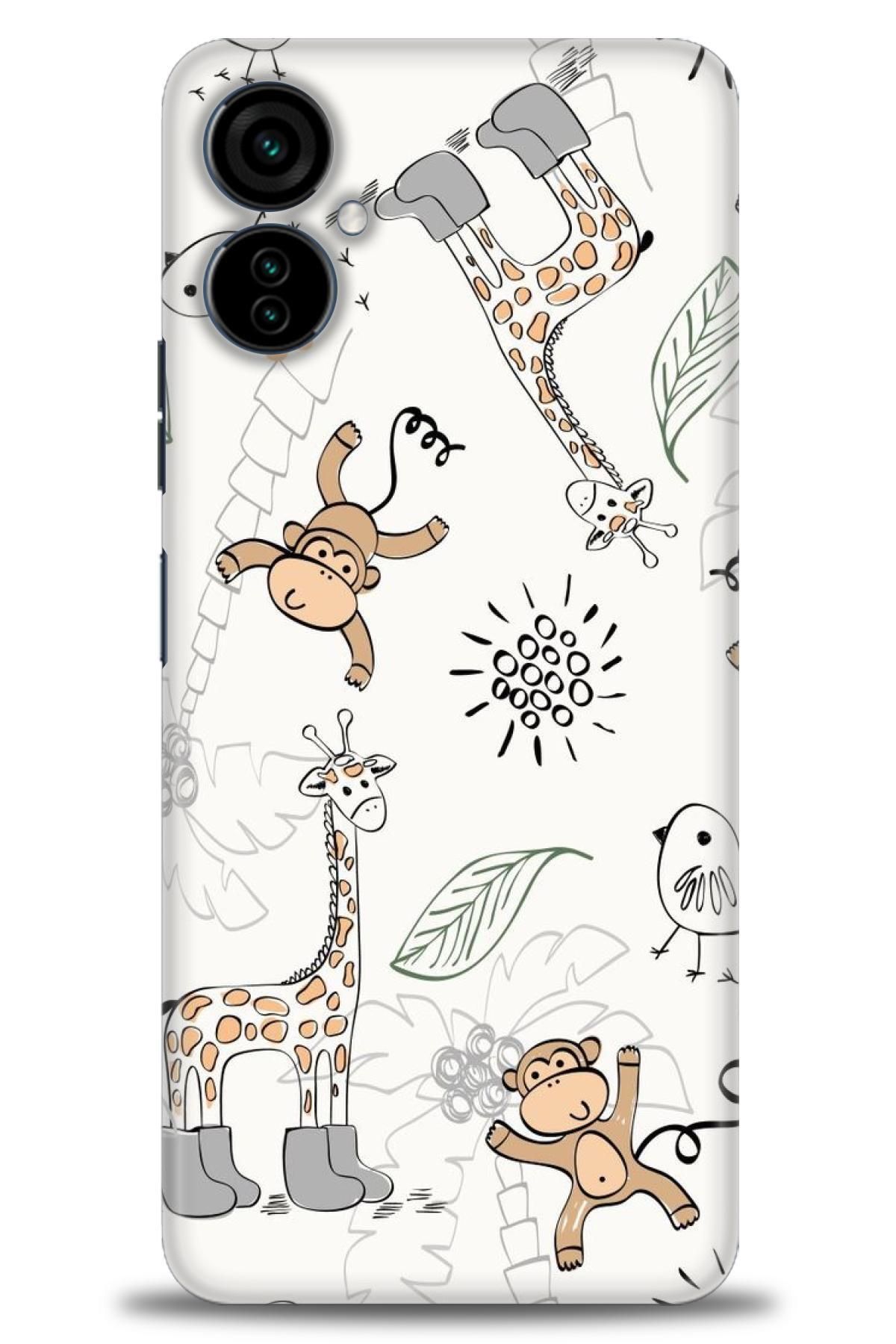 TECNO Camon 19 Neo (CH6i) İle Uyumlu HD Baskılı Kılıf - Karışık Seri - 923