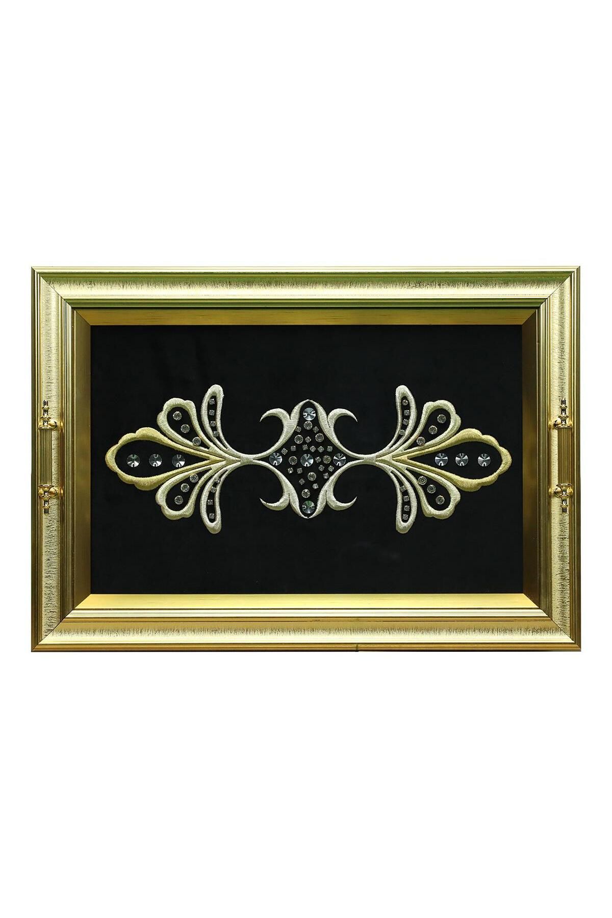 e38 EL İŞÇİLİĞİ MARAŞ İŞİ TEPSİ 39*49 CM - 6288
