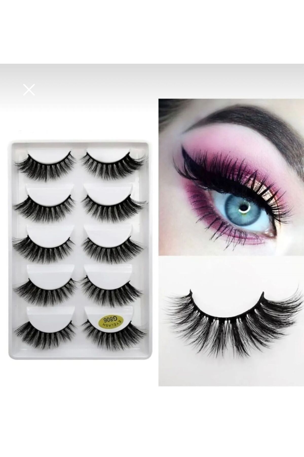 hulyabeauty TAKMA KİRPİK 5 ÇİFT