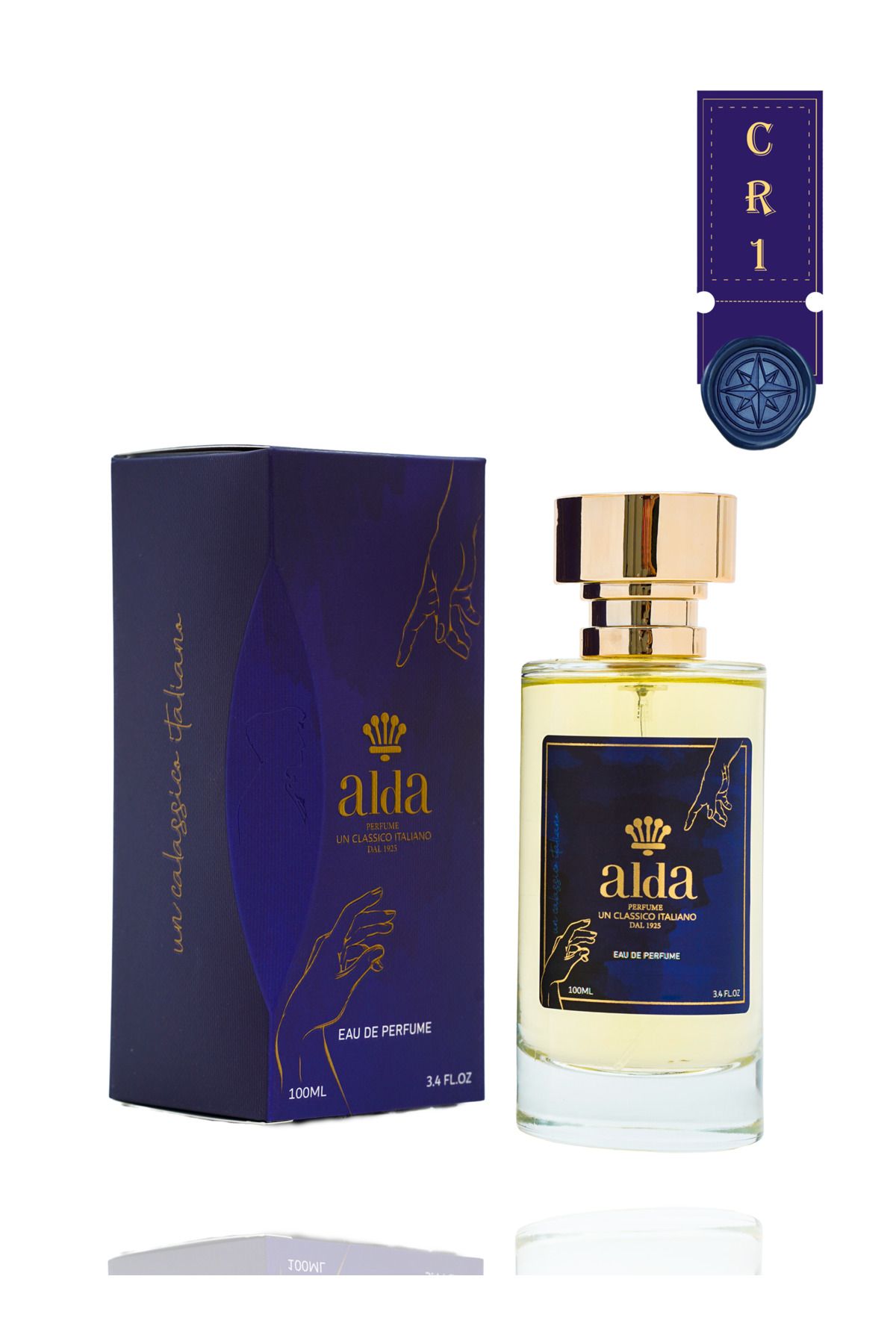 Alda Perfume CR1 Meyveli-Fresh Edp Erkek Parfüm 110 ml