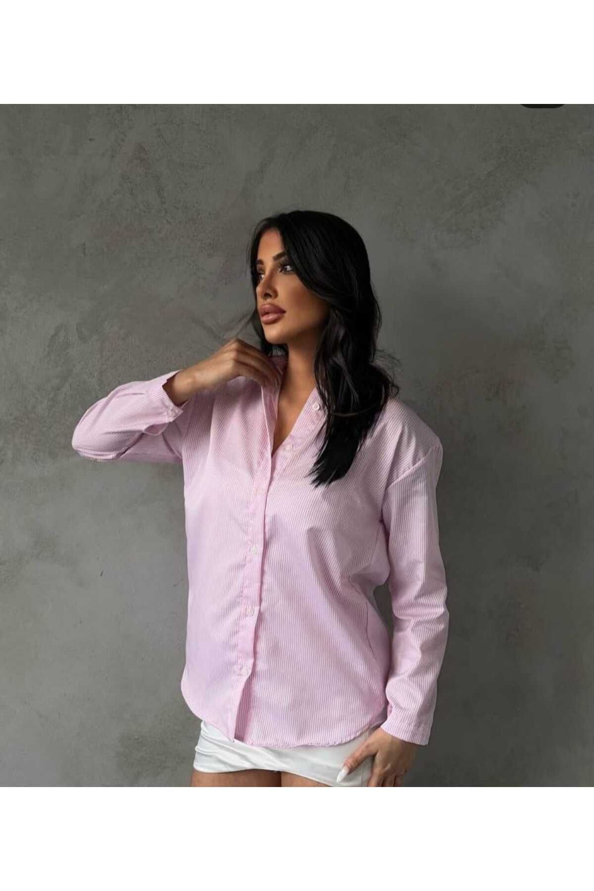 B&C AYAZ BUTİK poplin gömlek