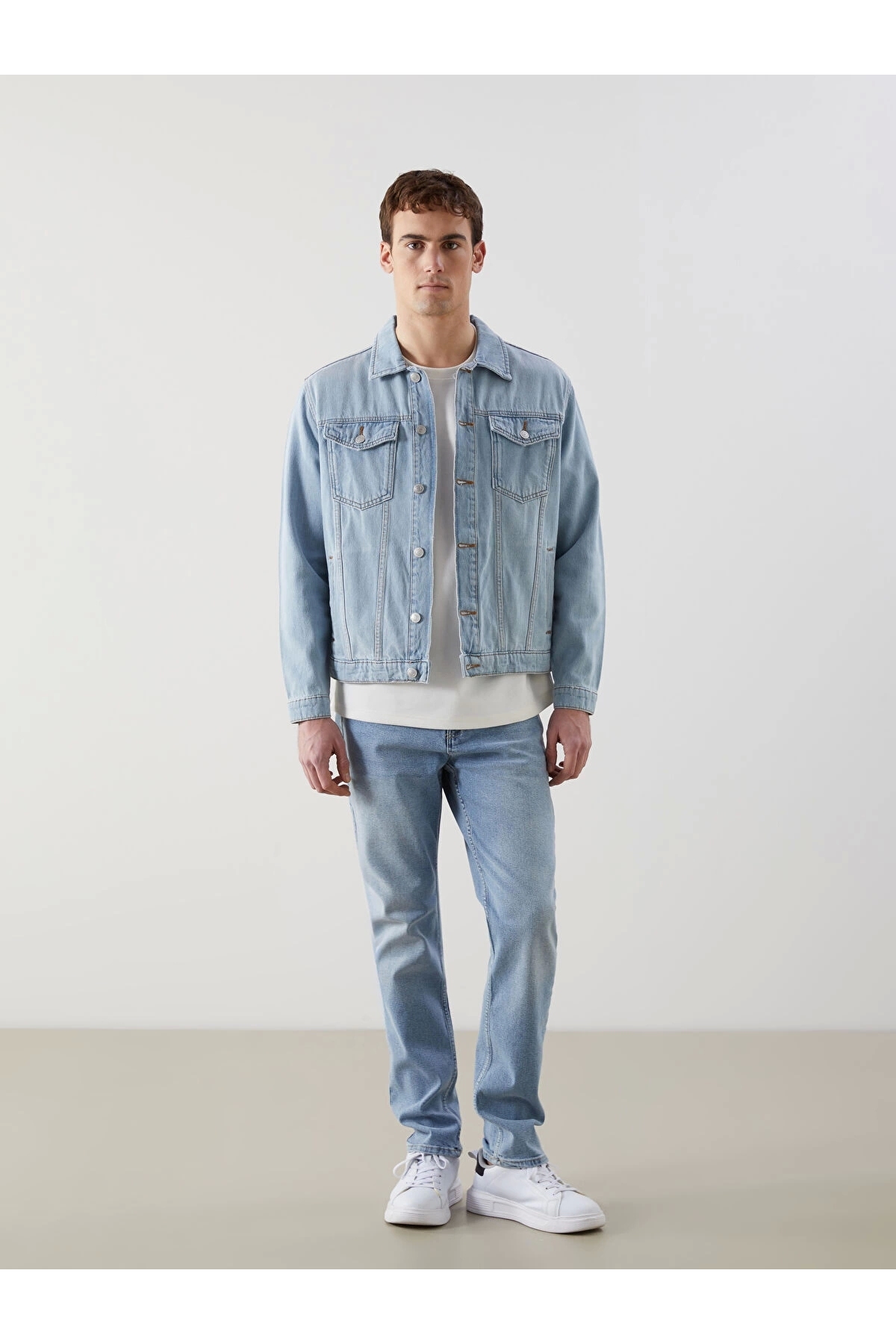 ال سی وایکیکی شلوار جین مردانه LCW مدل Indigo 750 Slim Fit