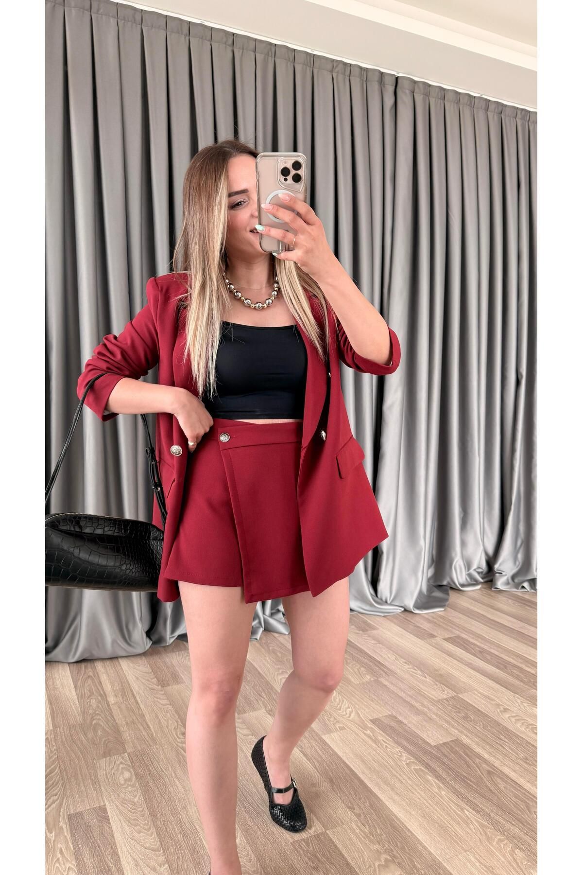 pelin yıldız butik Lizbon Şort Etek