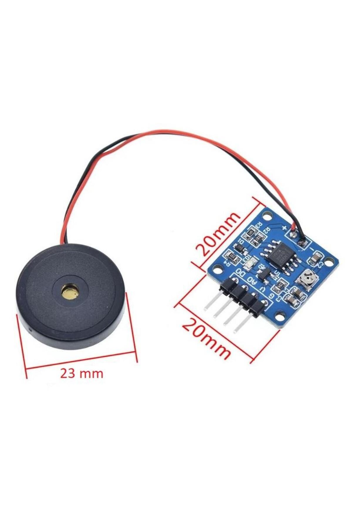 Hatfon Elektronik Arduino Piezo Titreşim Sensör Anahtar Modülü