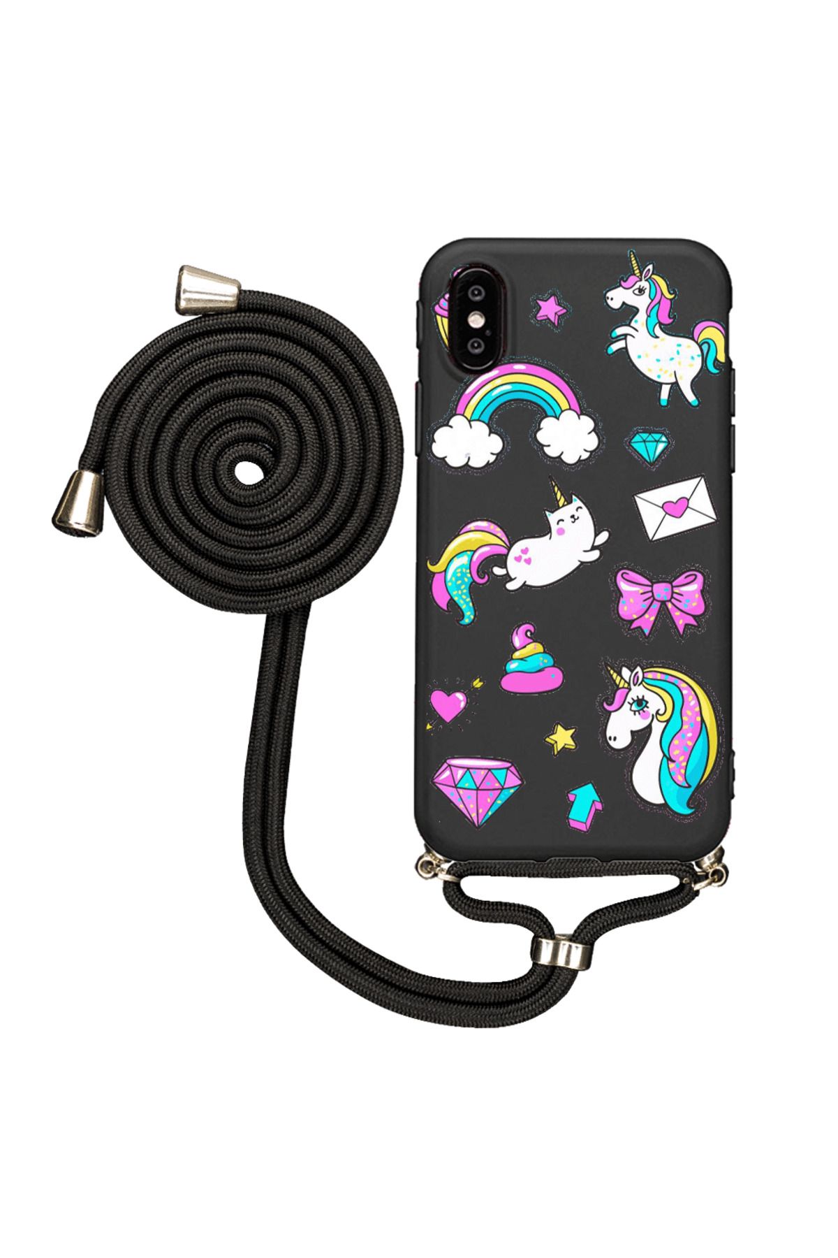 Royaleks iPhone XS Max İpli Lansman Kılıf - Unicorns Blank