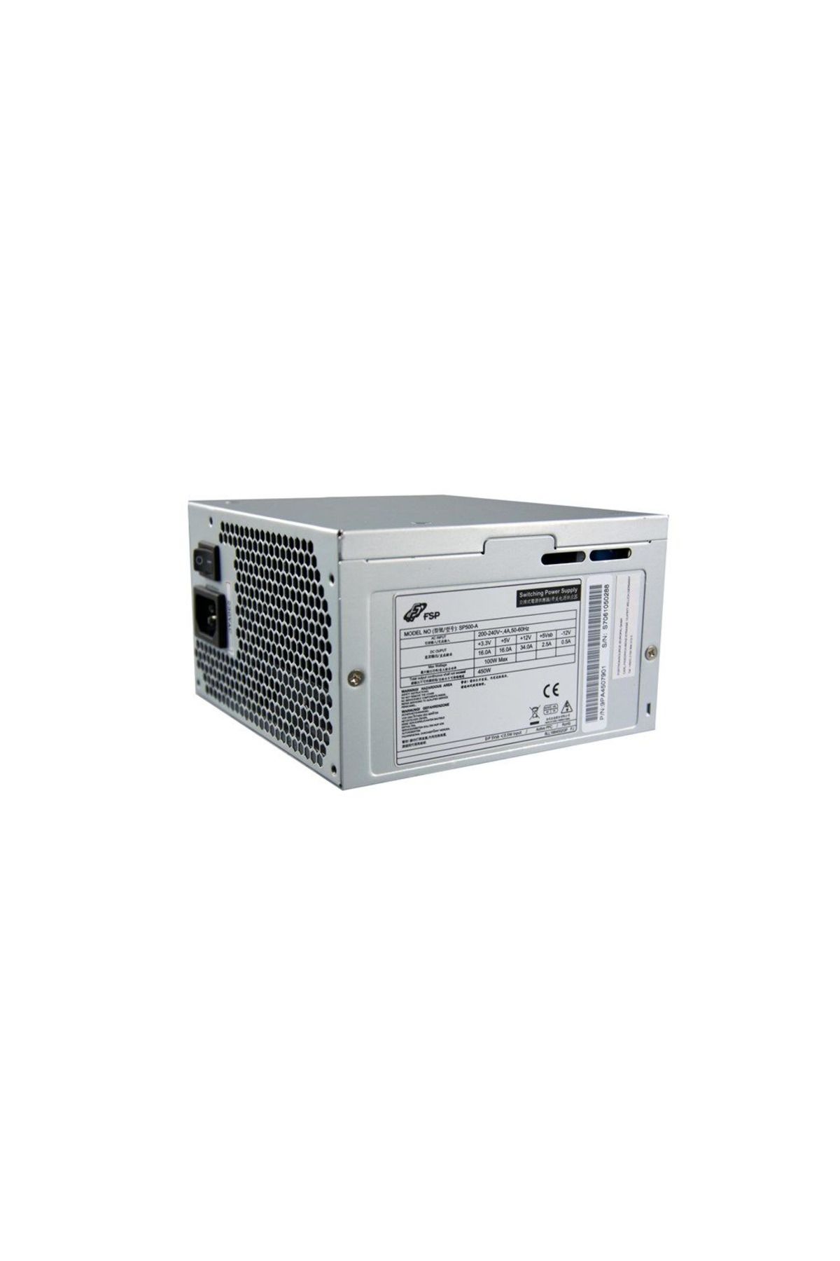 FSP PERFORMANCE SERIES, SP500-AD, 500W, GAMING, ATX, Power Supply (PSU)