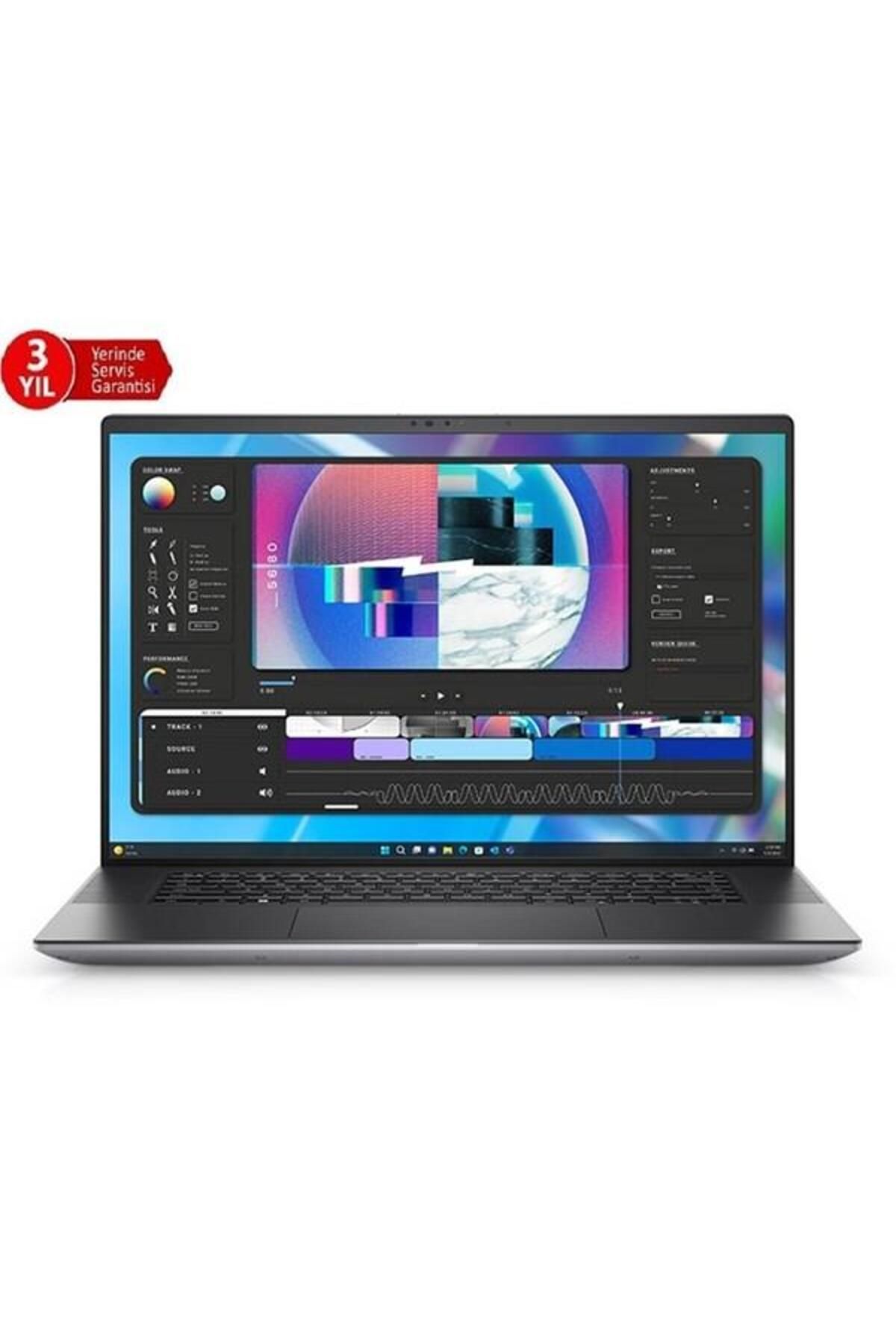 Dell M5680 XCTOP5680EMEA_VP-2 i7-13800H 1x16gb 512gb M.2 PCIe 16" W11Pro 6gb RTX A1000 Taşınabilir İ