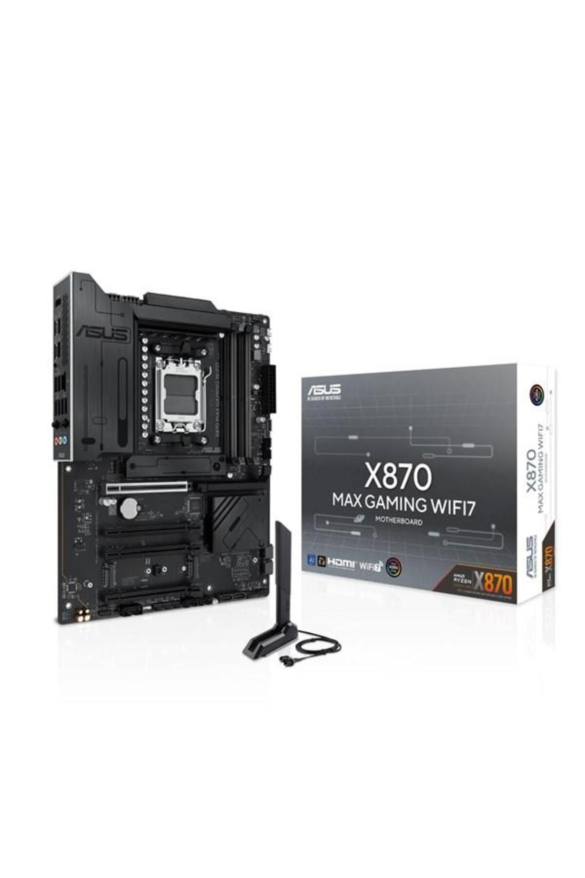 ASUS X870 MAX GAMING WIFI7 DDR5 HDMI-DP TYPEC PCIE 5.0 AM5 ATX