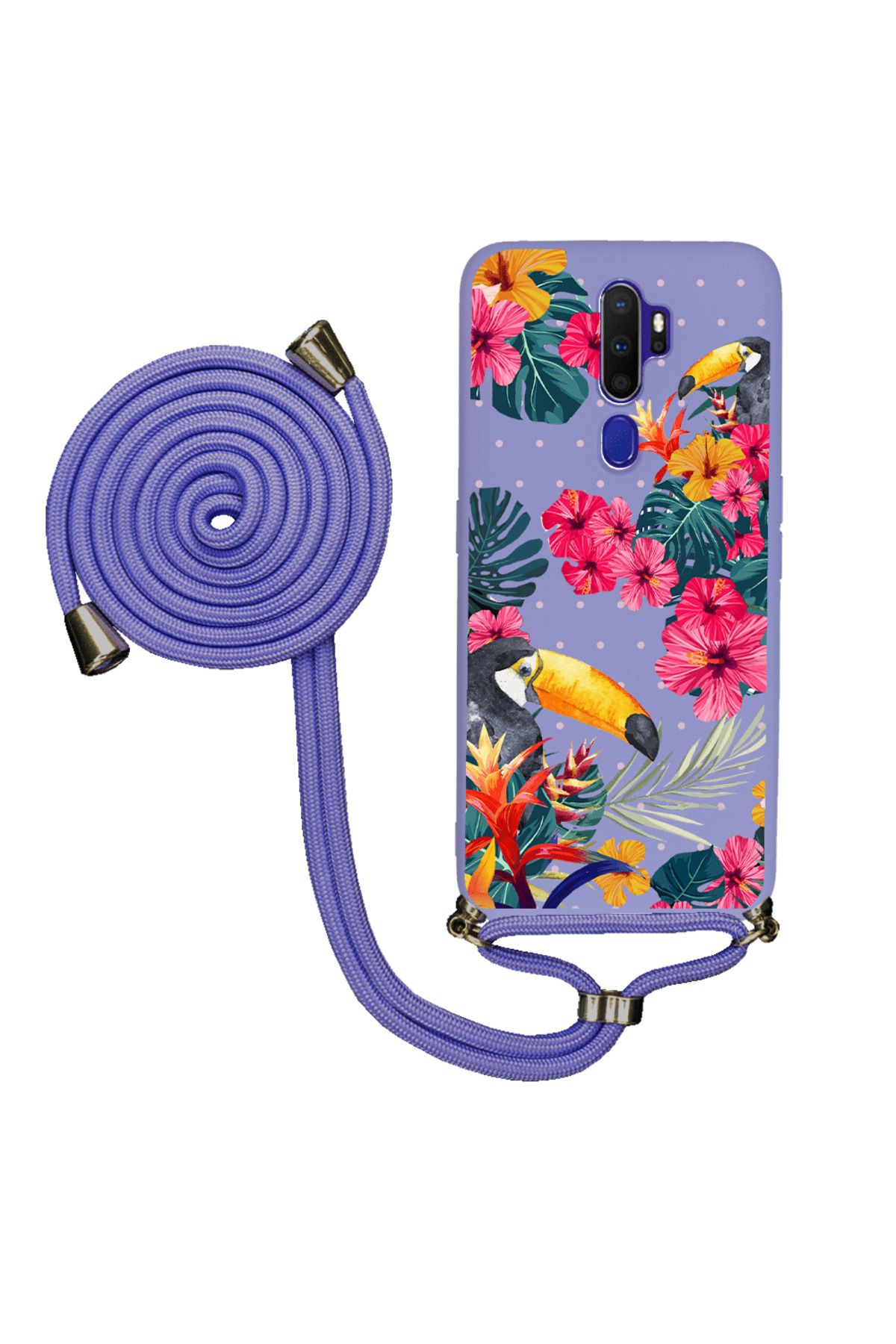 Royaleks Oppo A9 2020 İpli Lansman Kılıf - Tropical
