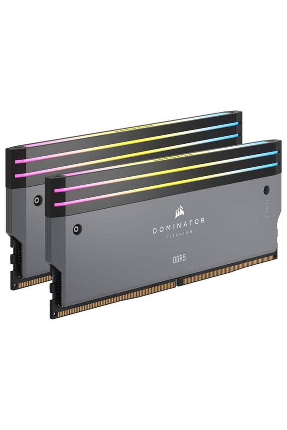 Corsair 64GB (2X 32GB) DDR5 6000MHZ CL30 RGB DUAL KIT PC RAM DOMINATOR TITANIUM CMP64GX5M2B6000Z30