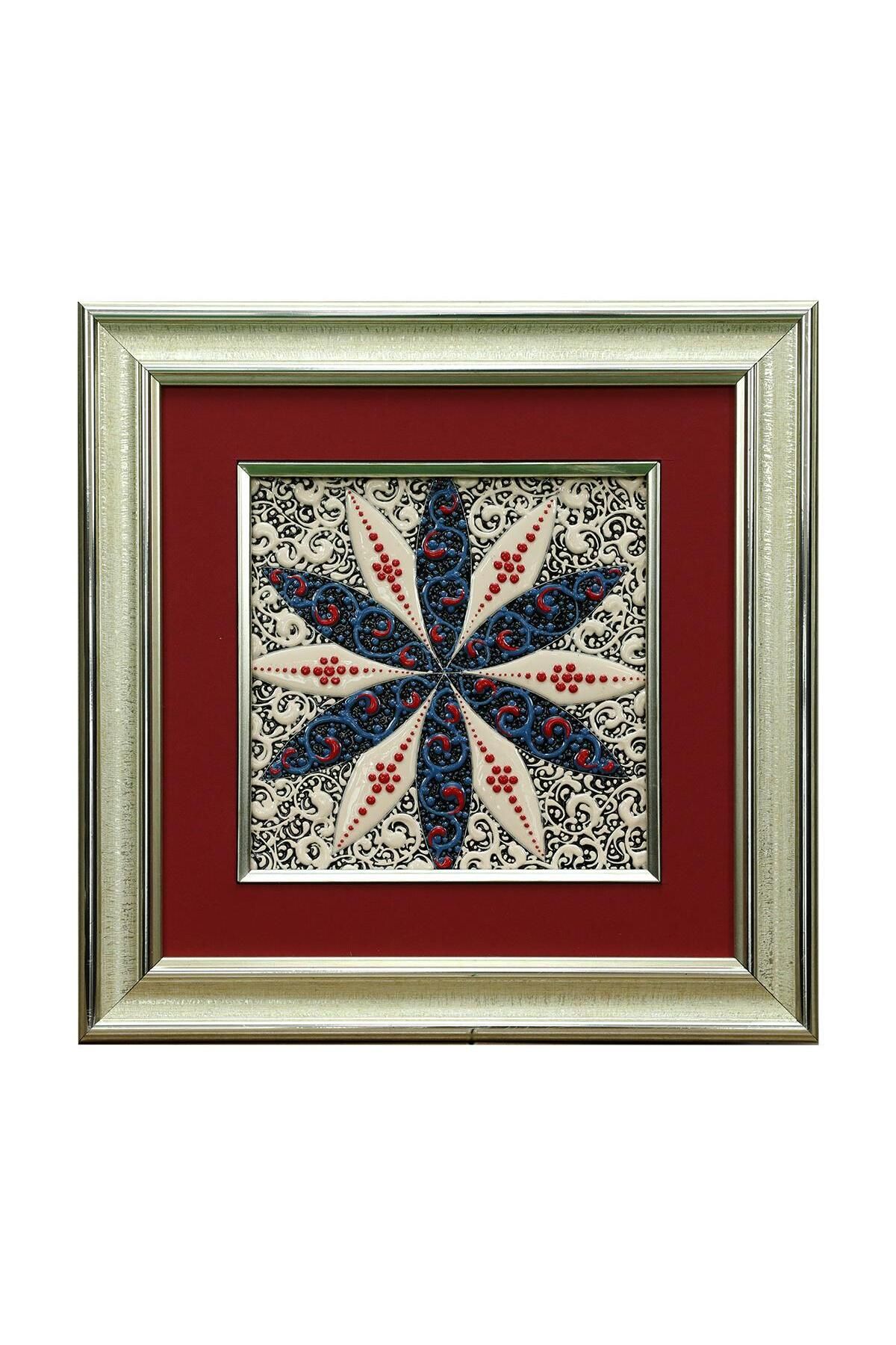 e38 EL İŞÇİLİĞİ ÇİNİ TABLO 34*34 CM - 6271