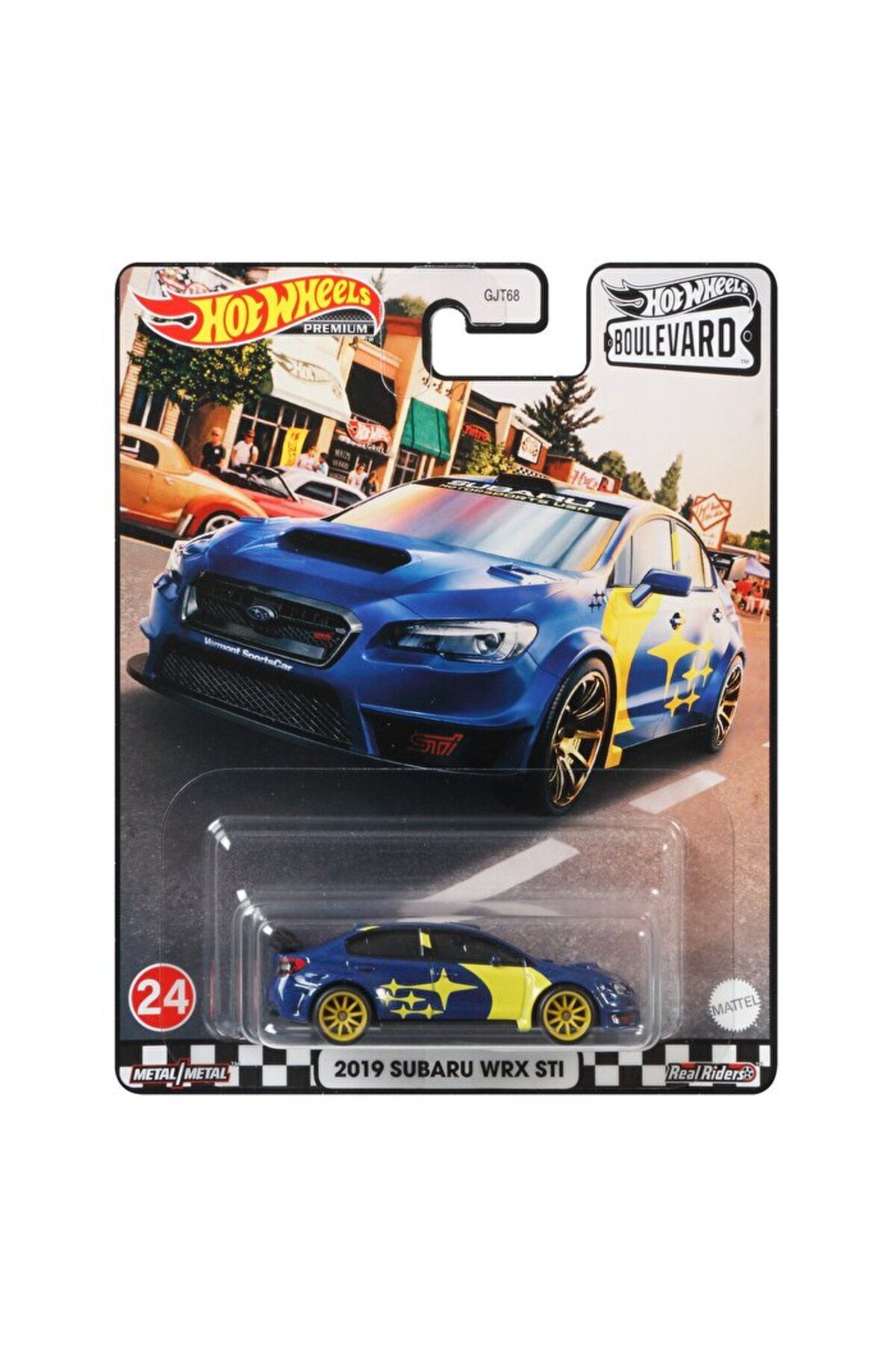 HOT WHEELS Premium Boulevard No: 24 2019 Subaru WRX STI