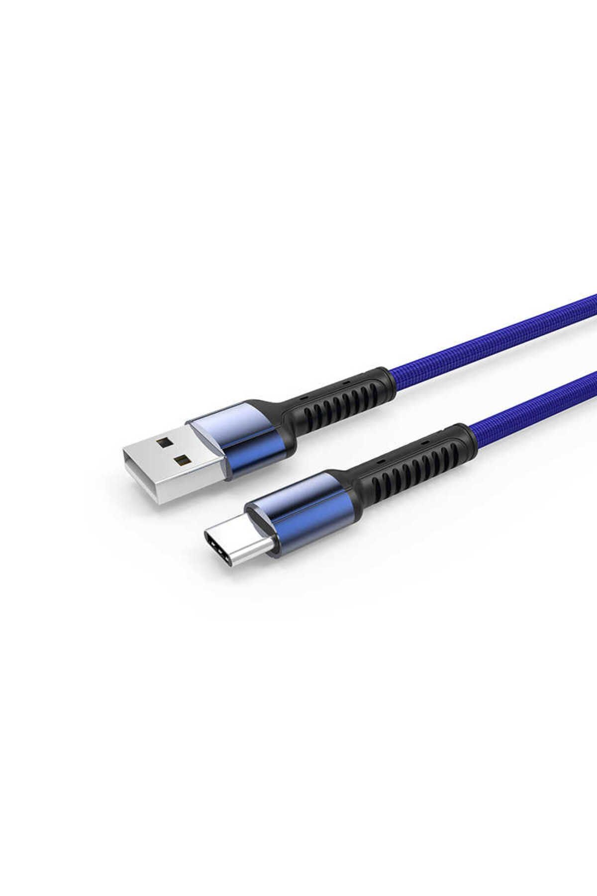Teknodur Mavi LS63 Type-C Usb Kablo-TKDR