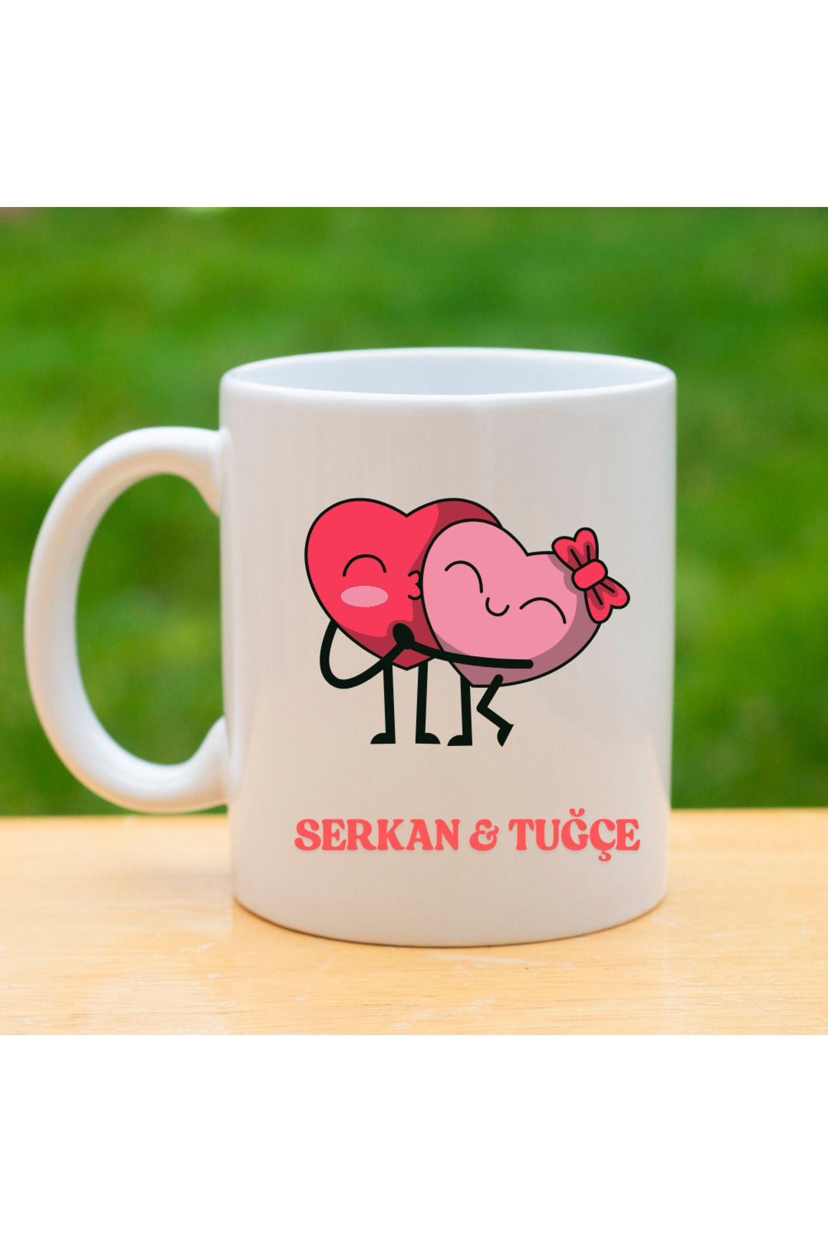 Tu&Se Candles Sevgiliye Özel İsimli Kupa Bardak – Kişiye Özel Hediye