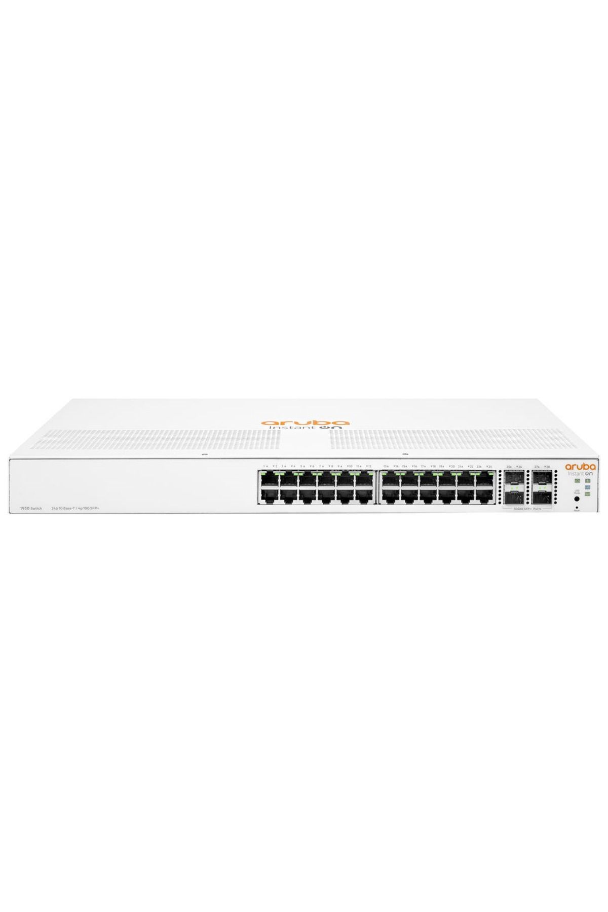 HP Aruba Instant On, JL682A, 1930-24G, 24Port, GigaBit, 4 Port Gigabit SFP, Yönetilebilir, Rack Moun