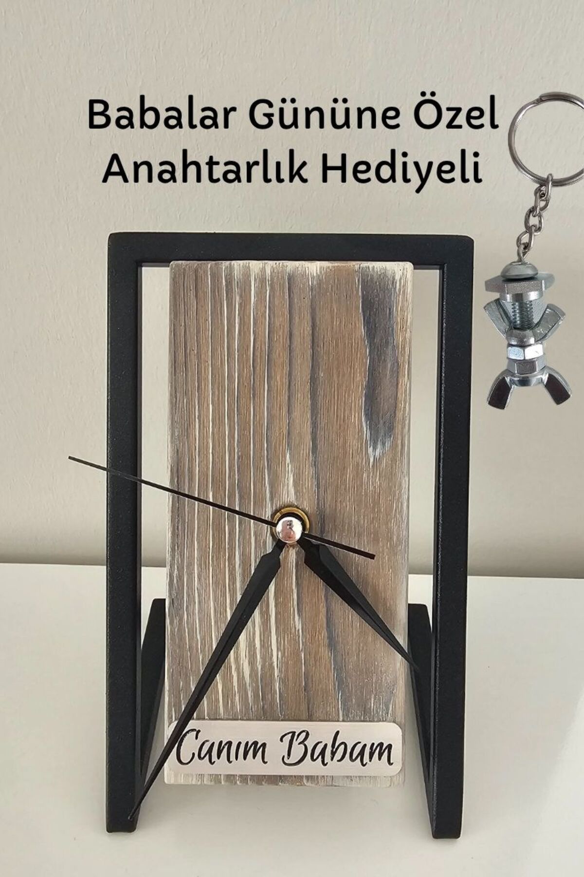 Forada Home & Style Masa Saati - Babalar Günü Özel Tasarımı