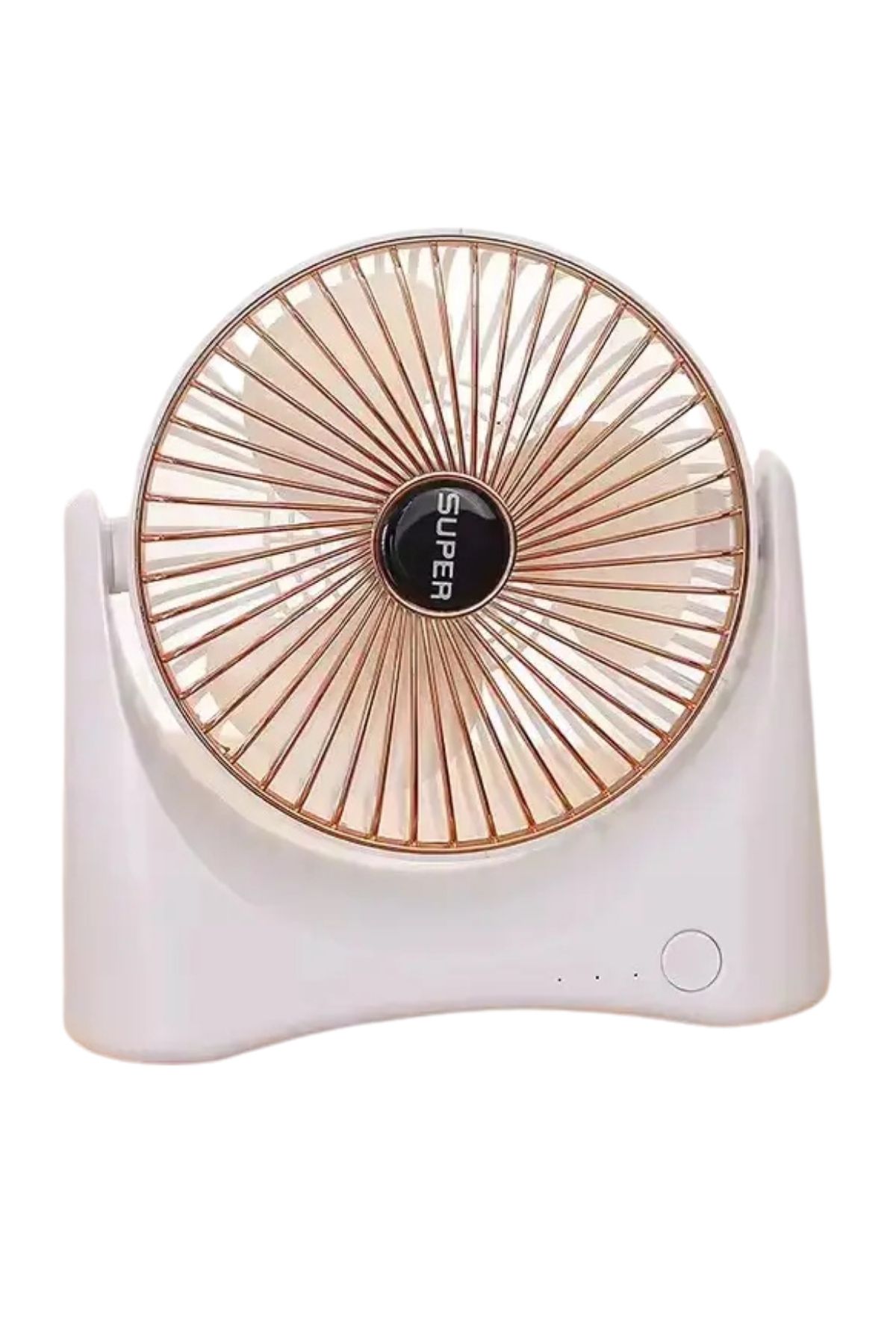 Apricot F20 Karışık Renk 3 Kademeli Şarjlı Taşınabilir Masaüstü Usb Fan Vantilatör