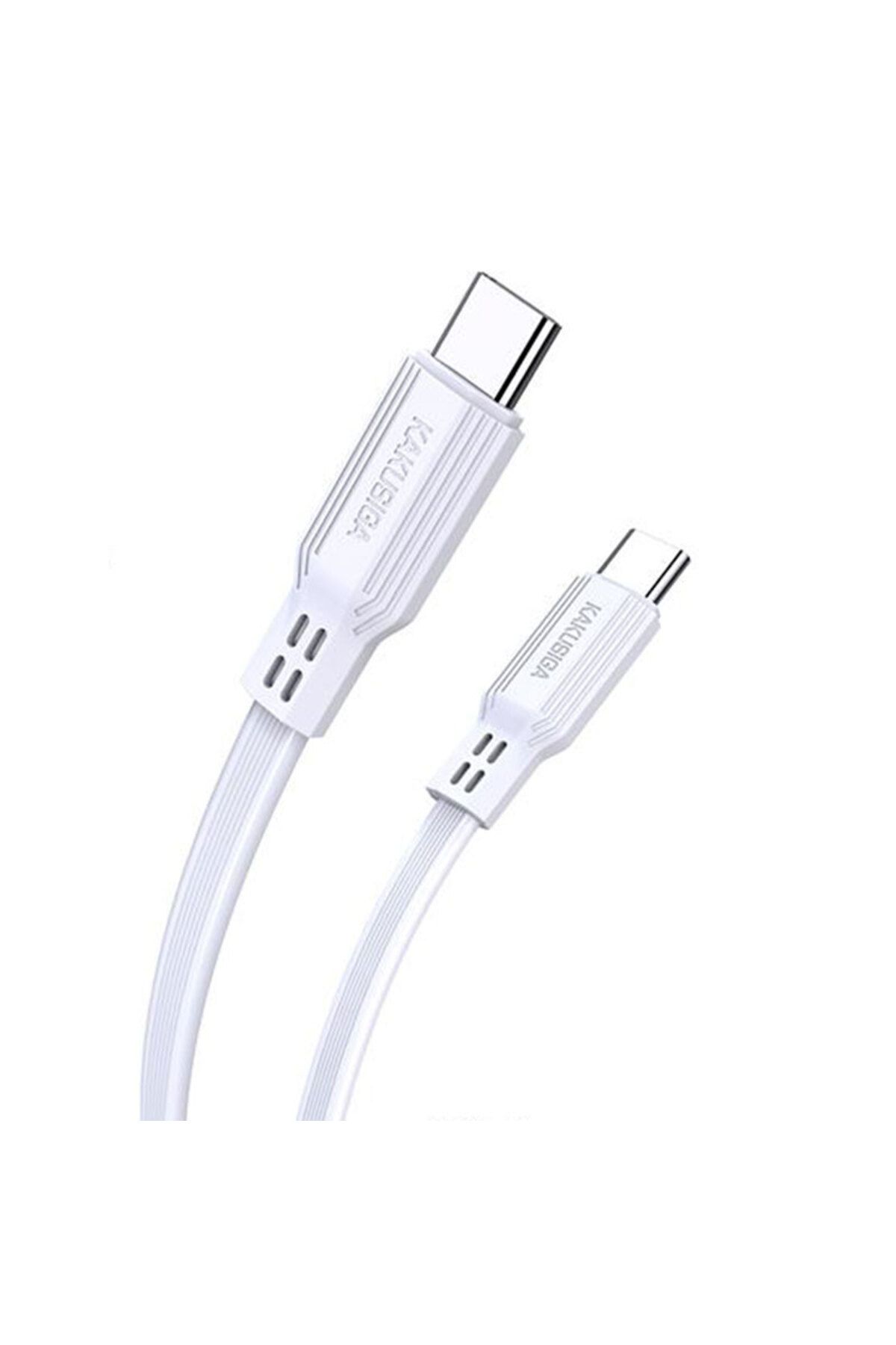 REDz Accessories-Cablu KSC-808, Tip-C la Tip-C, Compatibil cu iPhone 15/16 și Android, Încărcare rapidă 60W, Alb 6