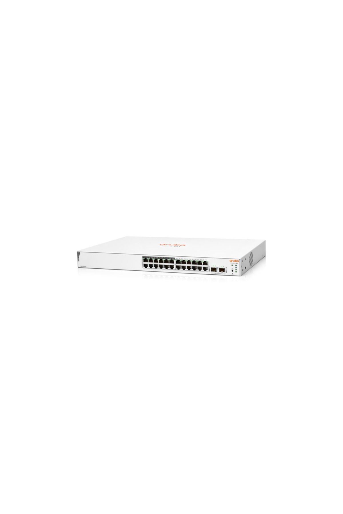 HP Aruba Instant On, JL813A, 1830-24G, 24Port, GigaBit, 12 Port PoE 195W, 2 Port Gigabit SFP, Yöneti