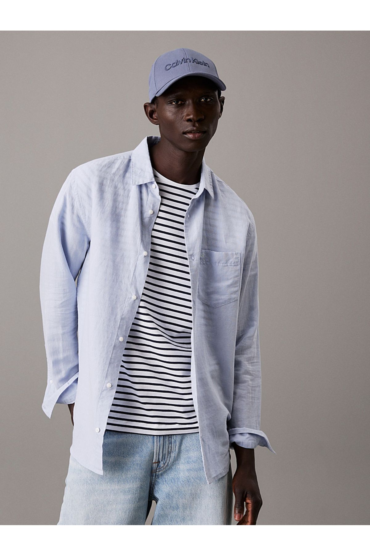 Calvin Klein Linen Cotton Shirt