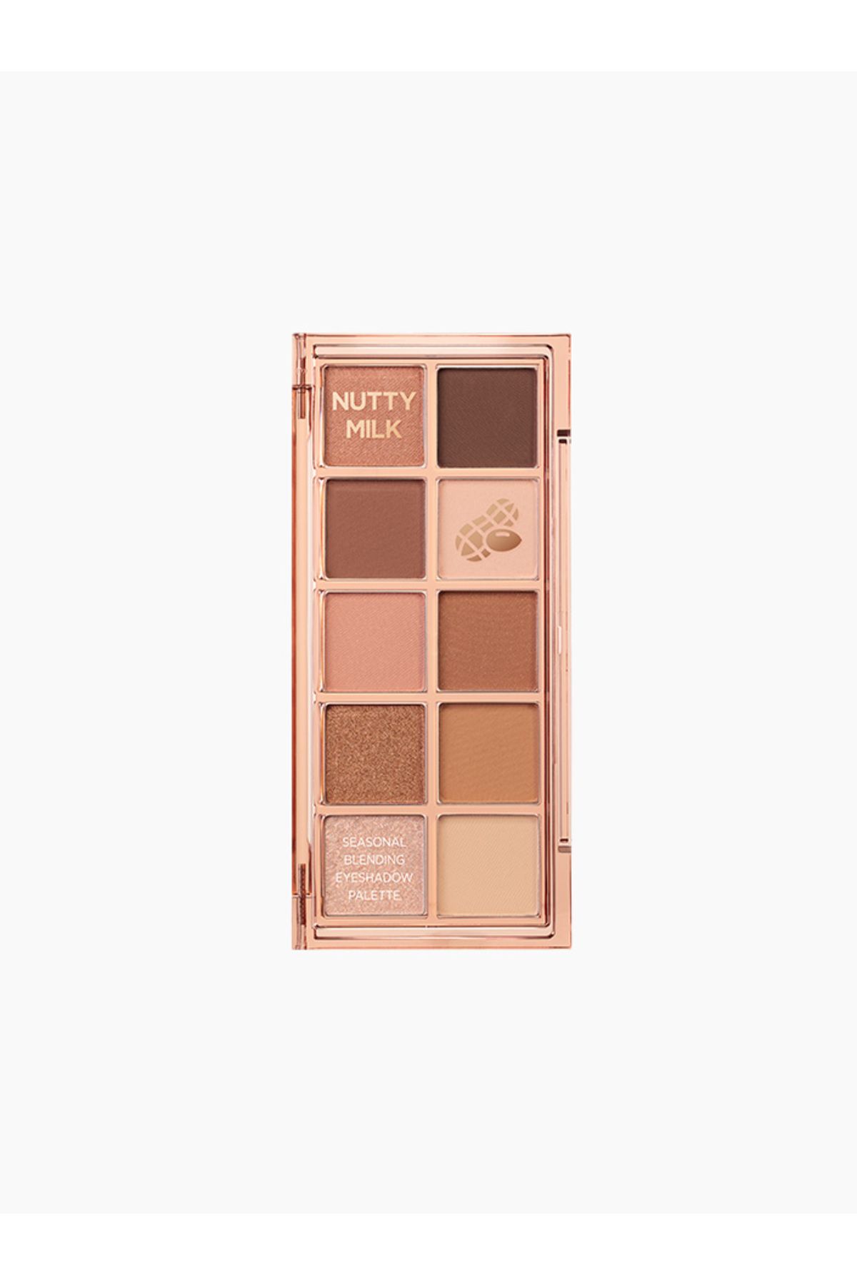 Peach C Seasonal Blending Eyeshadow Palette - Göz Farı Paleti - 05 Nutty Milk