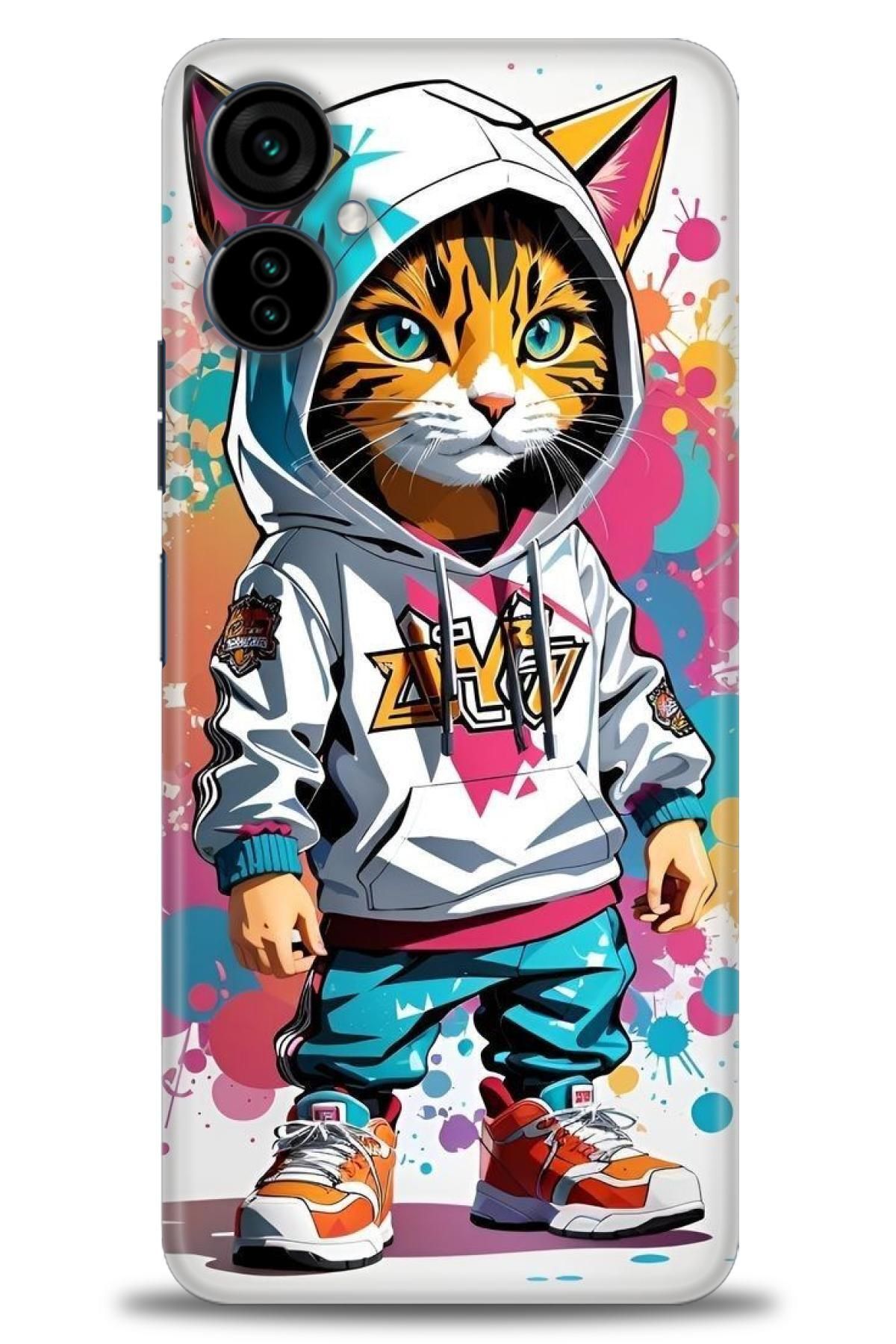 TECNO Camon 19 Neo (CH6i) İle Uyumlu HD Baskılı Kılıf - Karışık Seri - 362